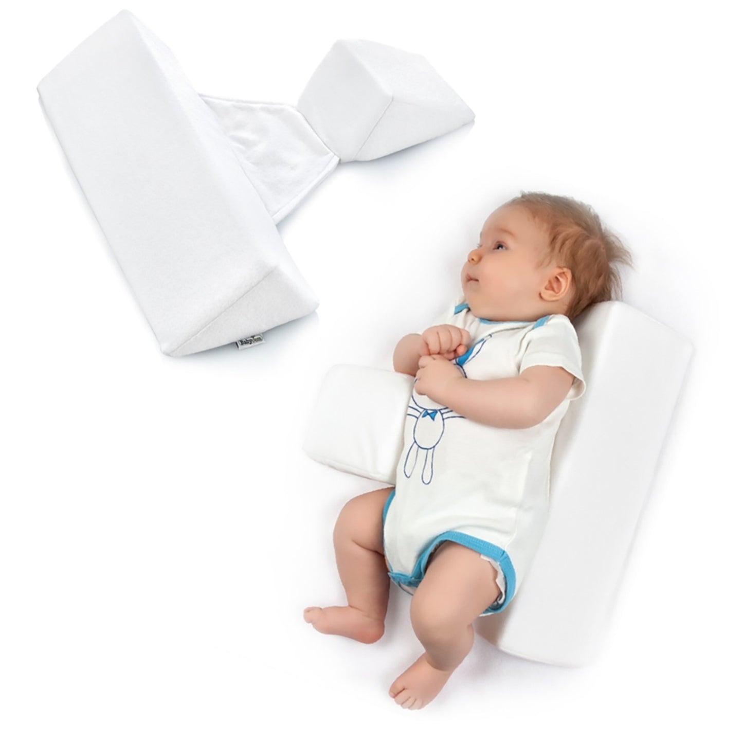Babyjem Guvenli Uyku Yan Yastığı - Beyaz
