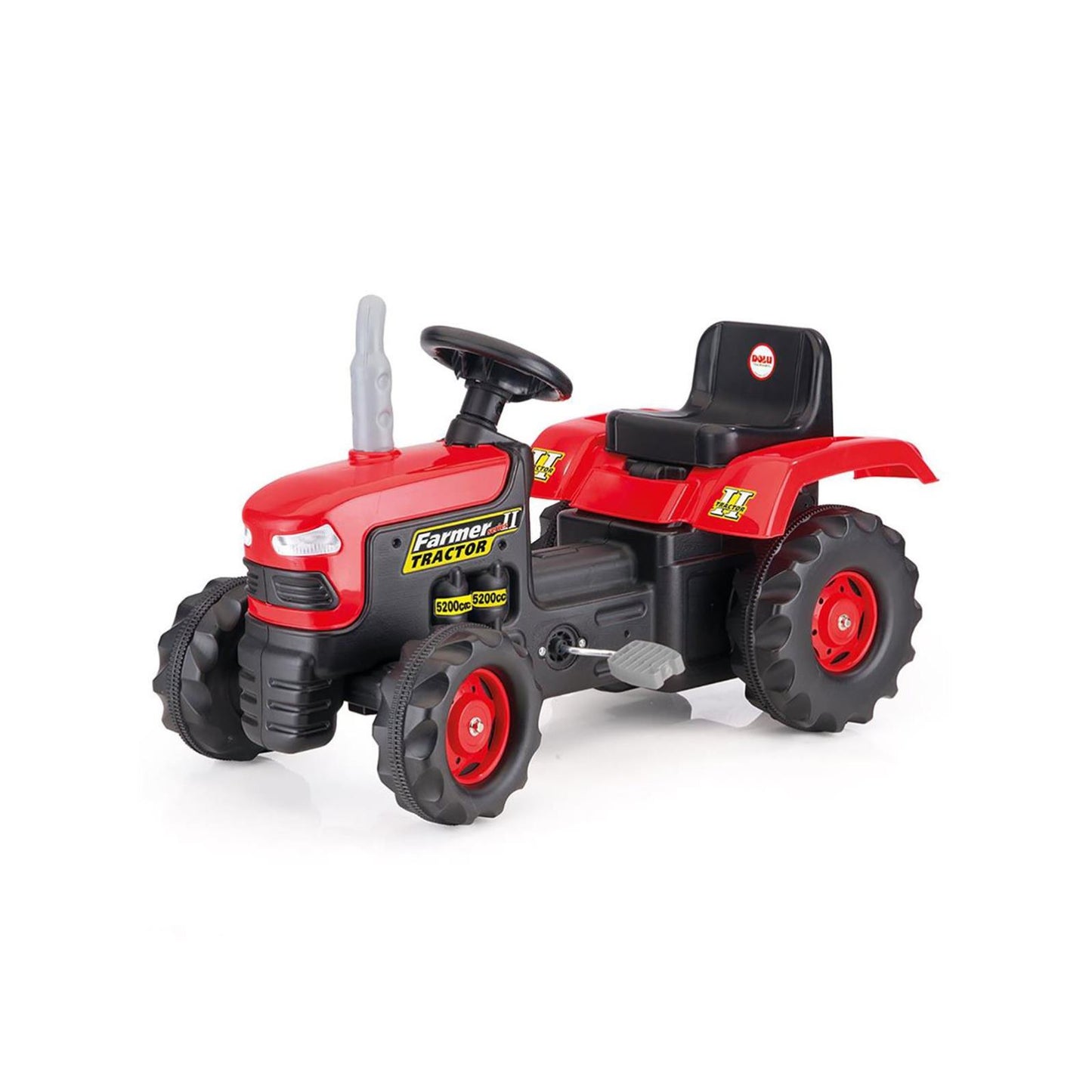 Dolu Oyuncak Traktor - Pedallı