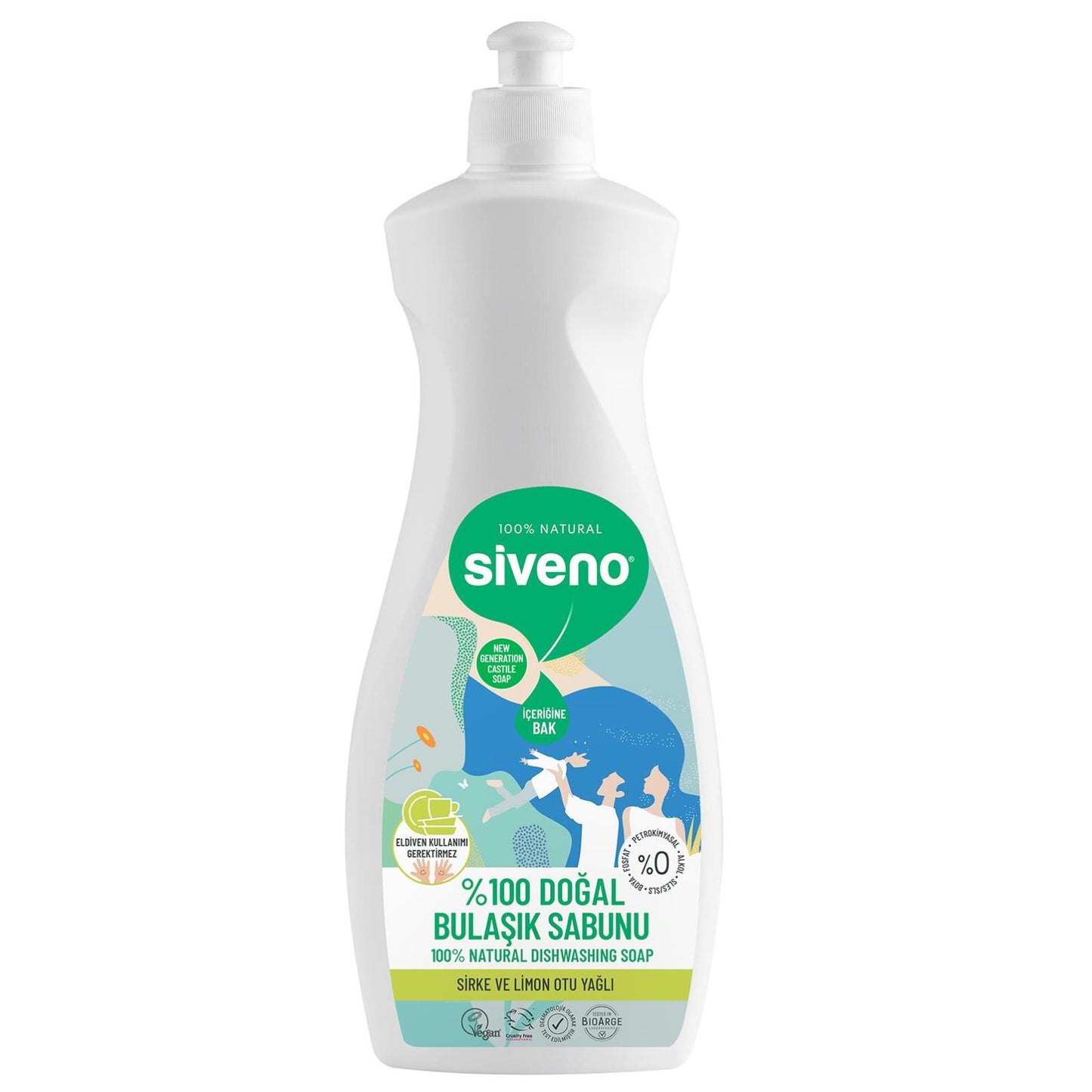 Siveno Doğal Bulaşık Sabunu 500 ml - Standart