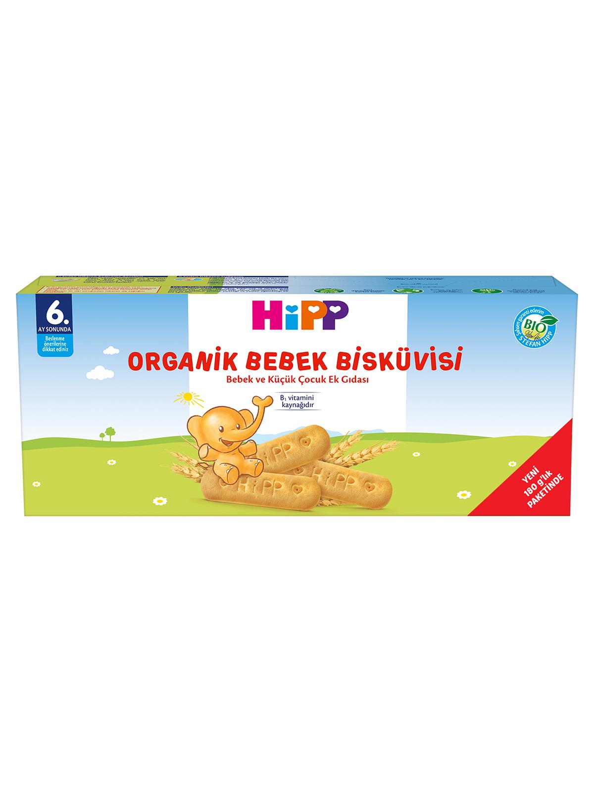 Hipp Mama Organik Bebek Bisküvisi 180 gr +6 Ay