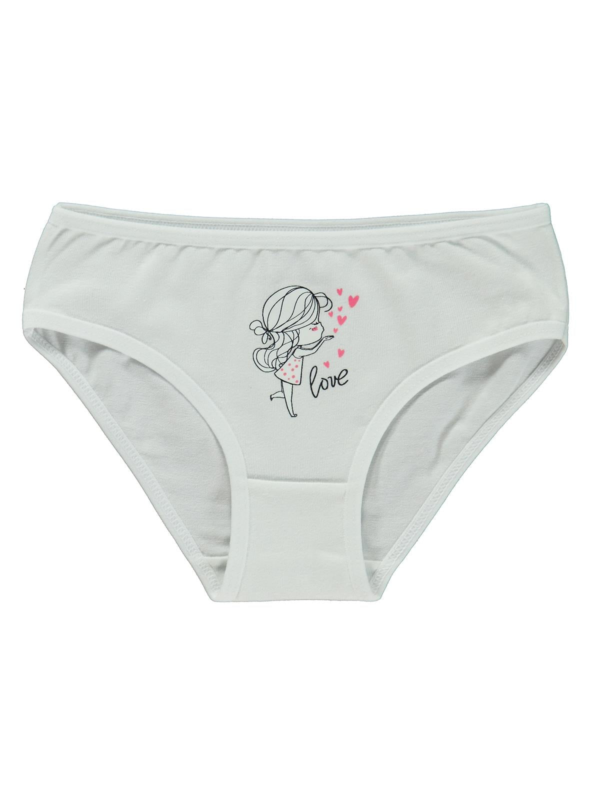 Safinaz Kız 3'lü Slip | Okul Kreş ve Günlük Kullanım