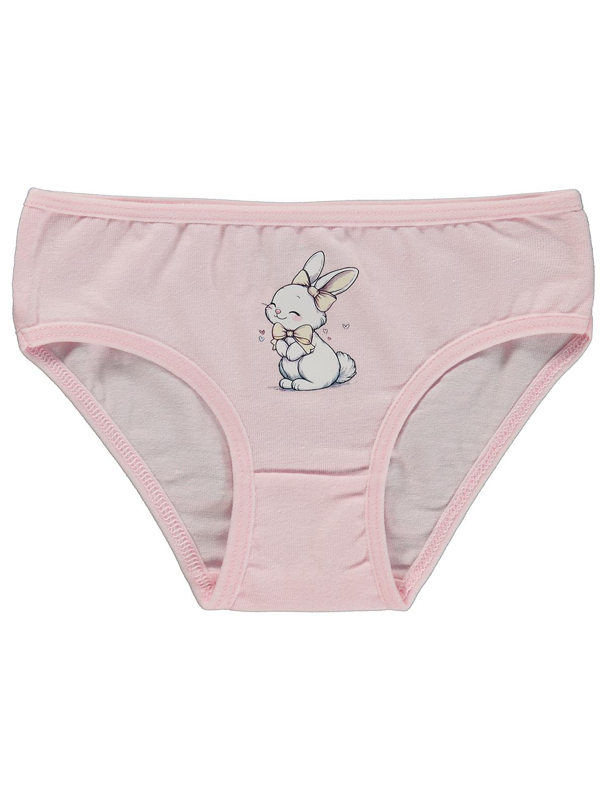Tavisan 3'lü Kız Slip Set | Okul Kreş ve Günlük Kullanım