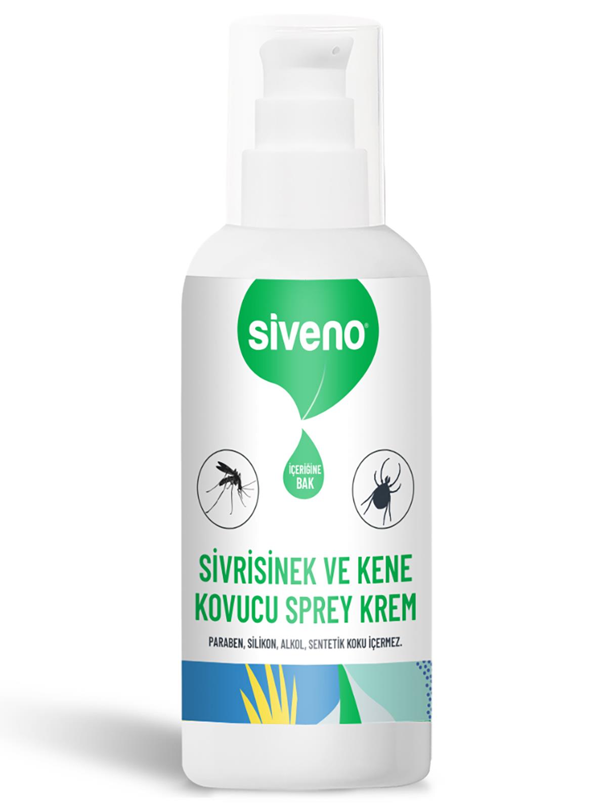 Siveno %100 Sivrisinek ve Kene Kovucu Sprey Krem 100 ml