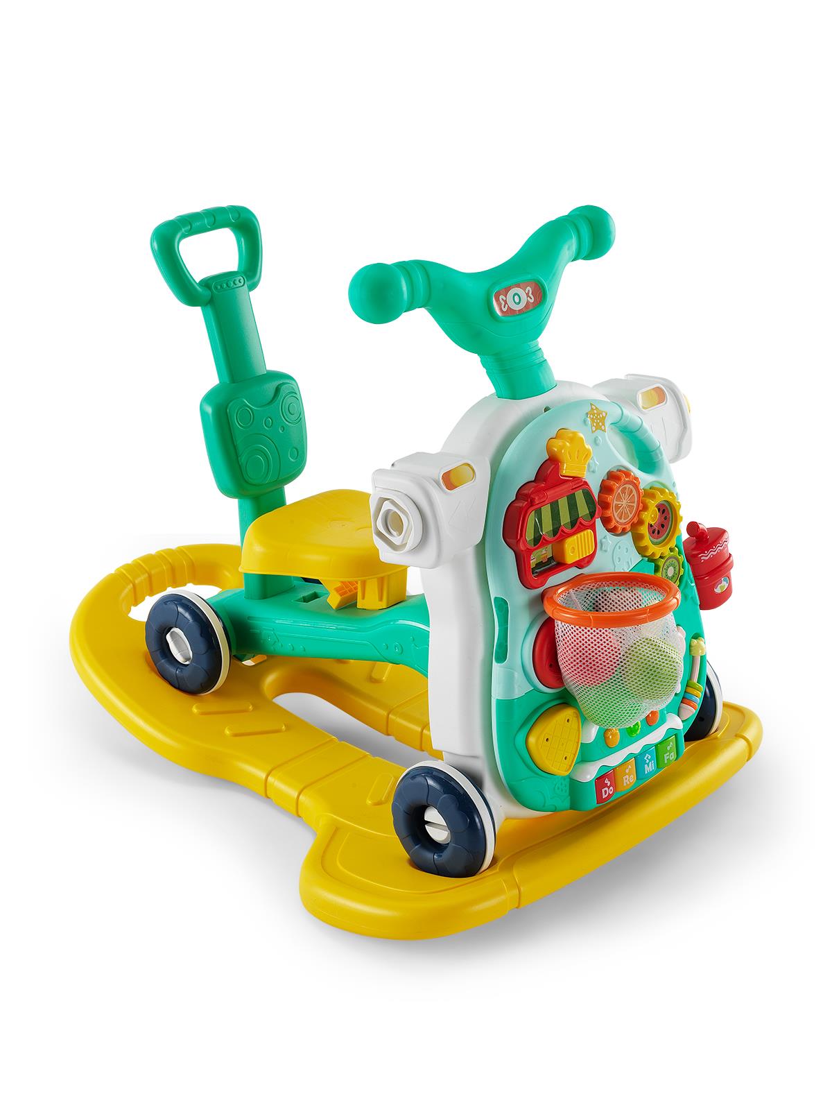 Baby2Go 5'i 1 Arada Çok Fonksiyonlu Yürüteç - Mavi