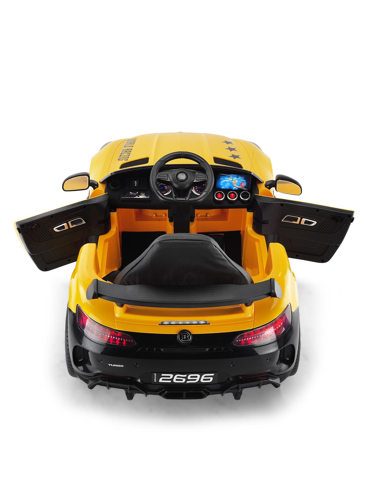 Baby2Go Grand 12V Akülü Araba - Sarı