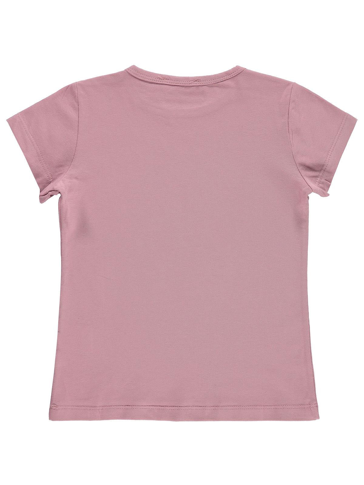 Civil Girls Basic 6-9 Yaş Tişört - Pembe