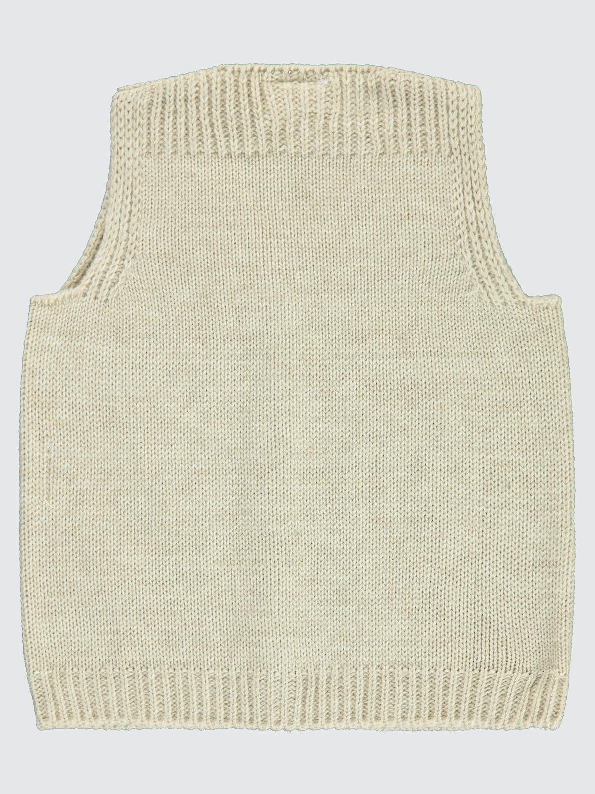 Civil Baby Saç Örgülü 3-18 Ay Yelek - Bej