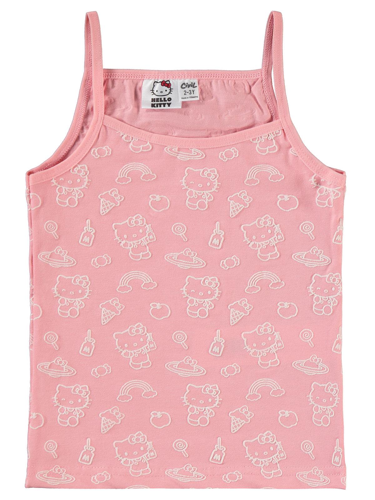 Hello Kitty 2'li Atlet Set | Likralı Süprem Baskılı | Okul Kreş ve Günlük Kullanım