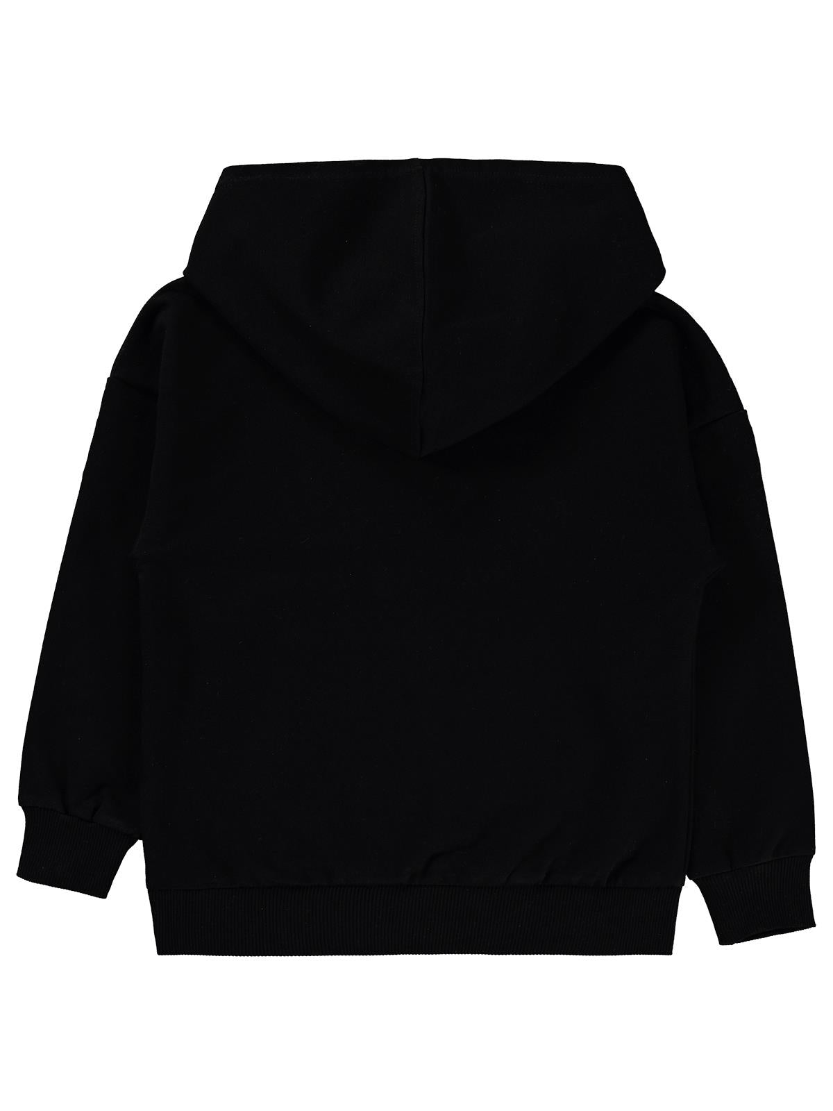 Civil Boys Neber Baskılı 6-9 Yaş Sweatshirt - Siyah