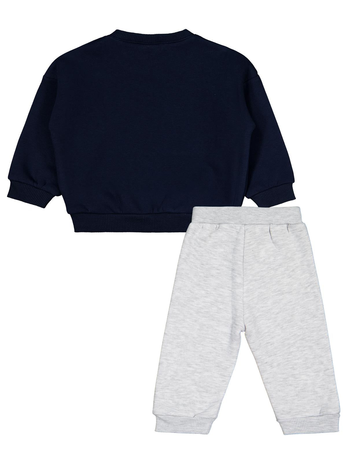 Civil Baby Dad's Little Dude 6-18 Ay Takım - Lacivert