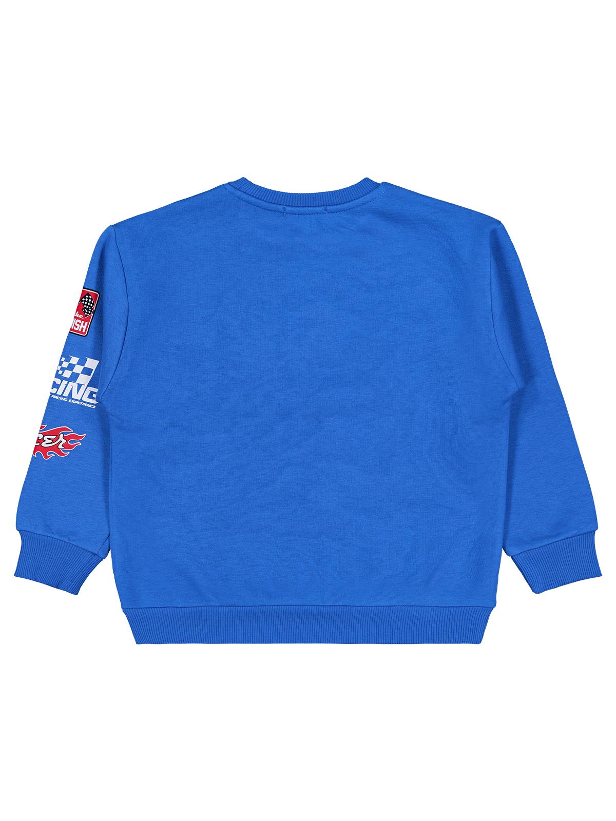 Civil Boys Super 92 Baskılı 6-9 Yaş Sweatshirt - Kırmızı
