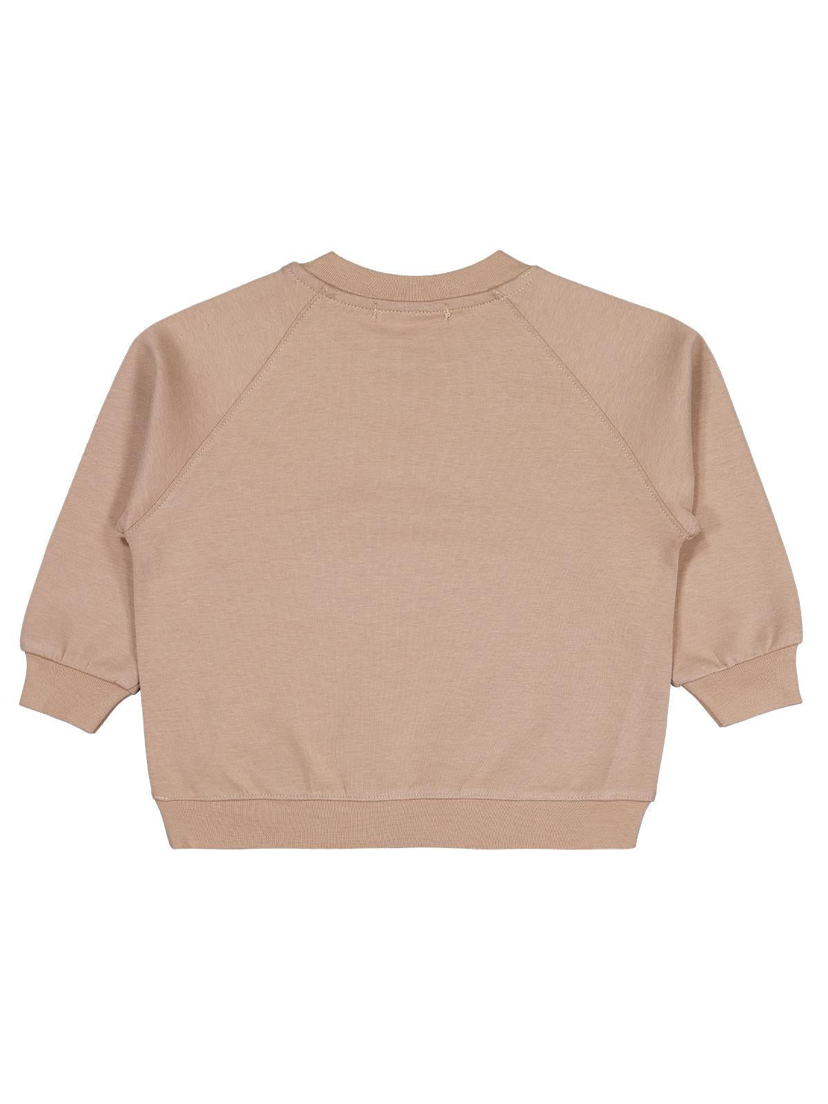 Pierre Cardin Armalı Sweatshirt | Çelik İnterlok Uzun Kol | Okul Kreş ve Günlük Kullanım - Bej