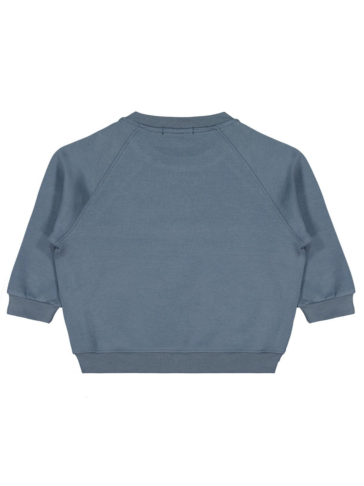 Pierre Cardin Armalı Sweatshirt | Çelik İnterlok Uzun Kol | Okul Kreş ve Günlük Kullanım - Gri