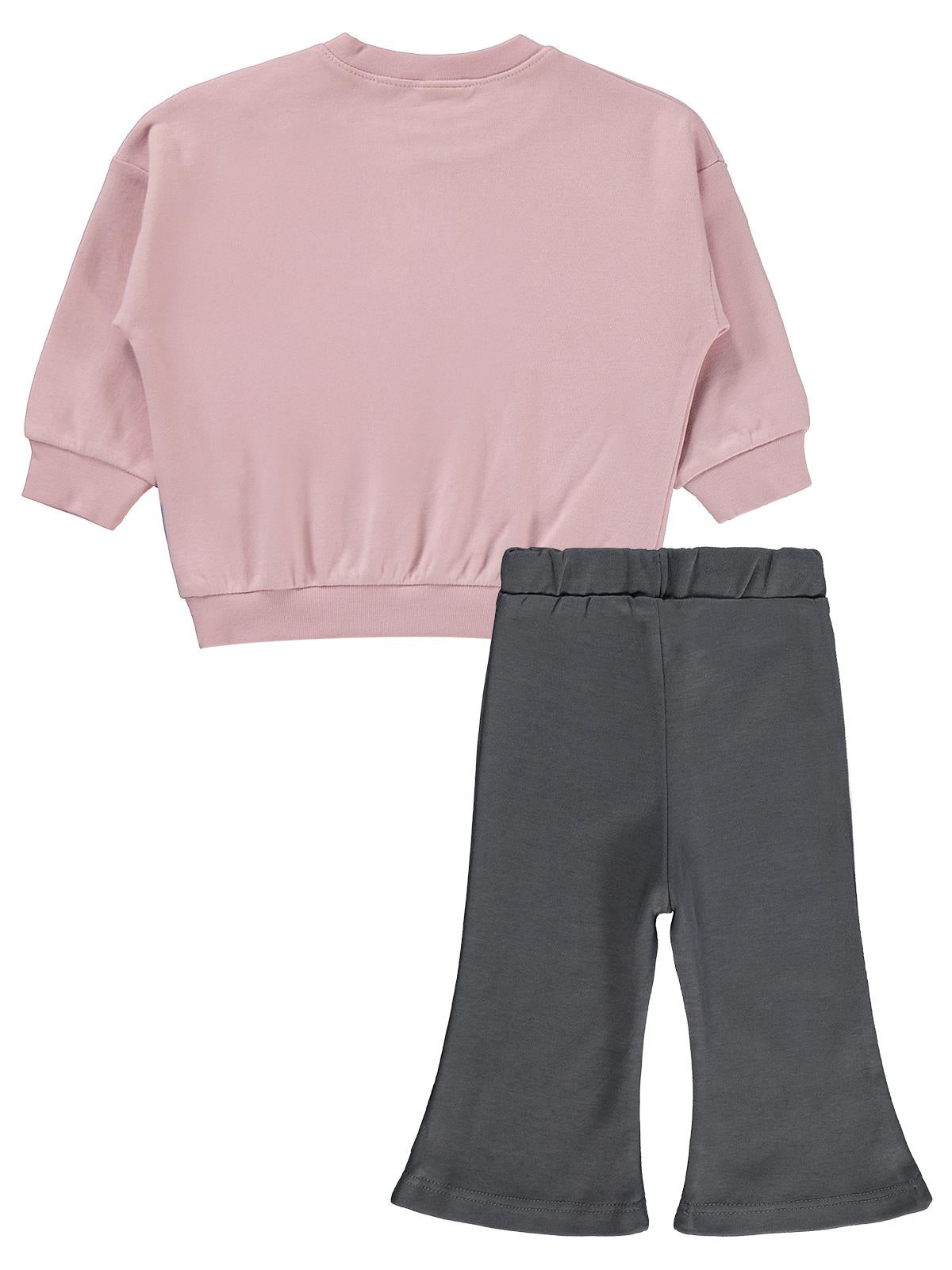 Civil Baby Unicorn Baskılı 6-18 Ay Takım - Pembe