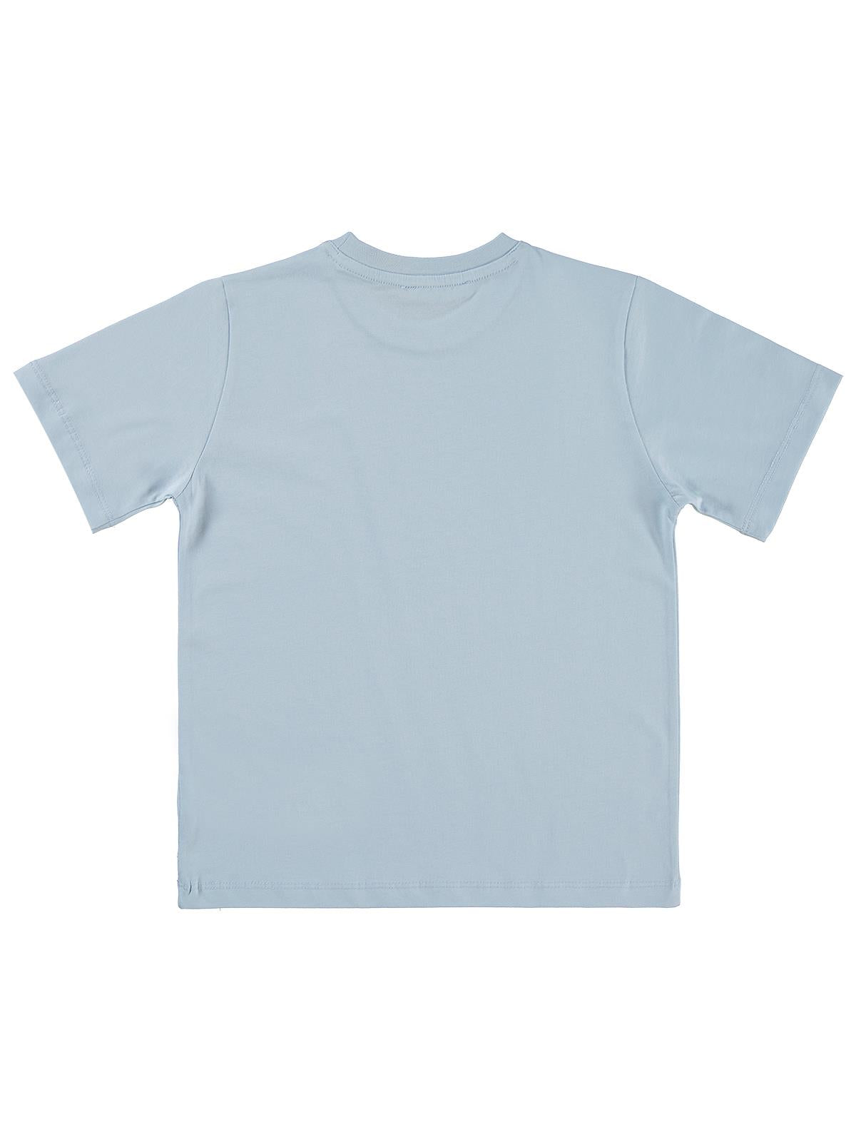 Civil Boys Basic Surf Etiketli 10-13 Yaş Tişört - Mavi