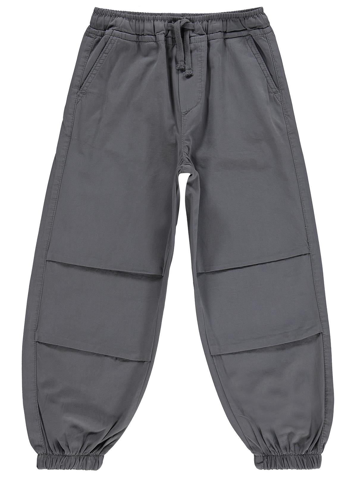 Civil Boys Paçası Lastikli 6-9 Yaş Pantolon - Gri