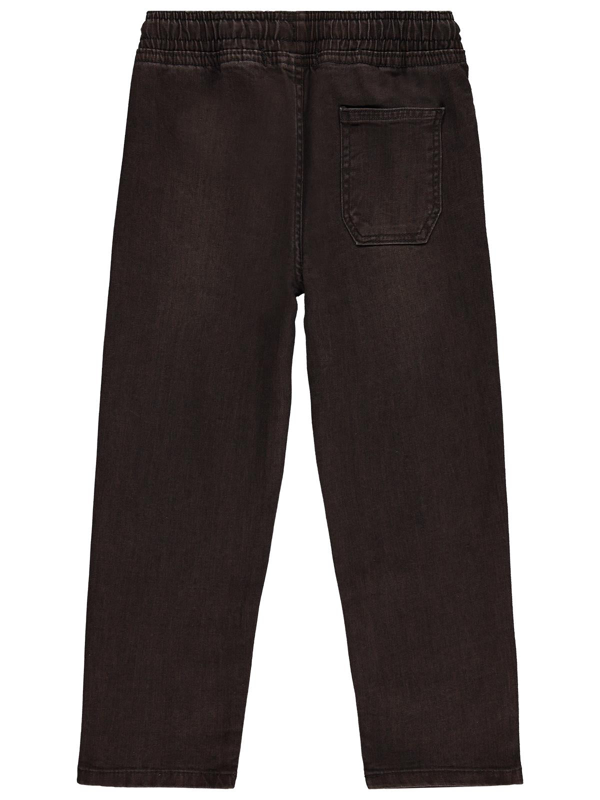 Civil Boys Bağcıklı Basic 6-9 Yaş Pantolon - Kahve