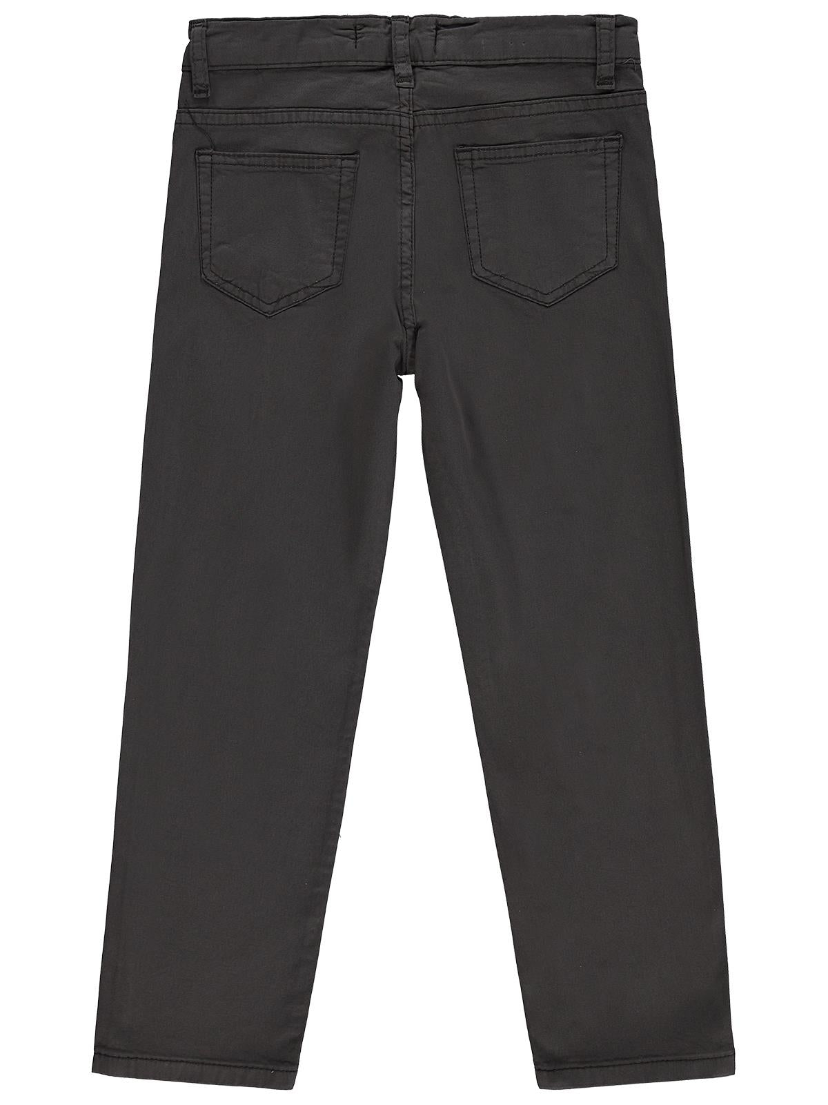 Civil Boys Erkek Çocuk 5 Cep Basic 10-13 Yaş Pantolon - Kahverengi