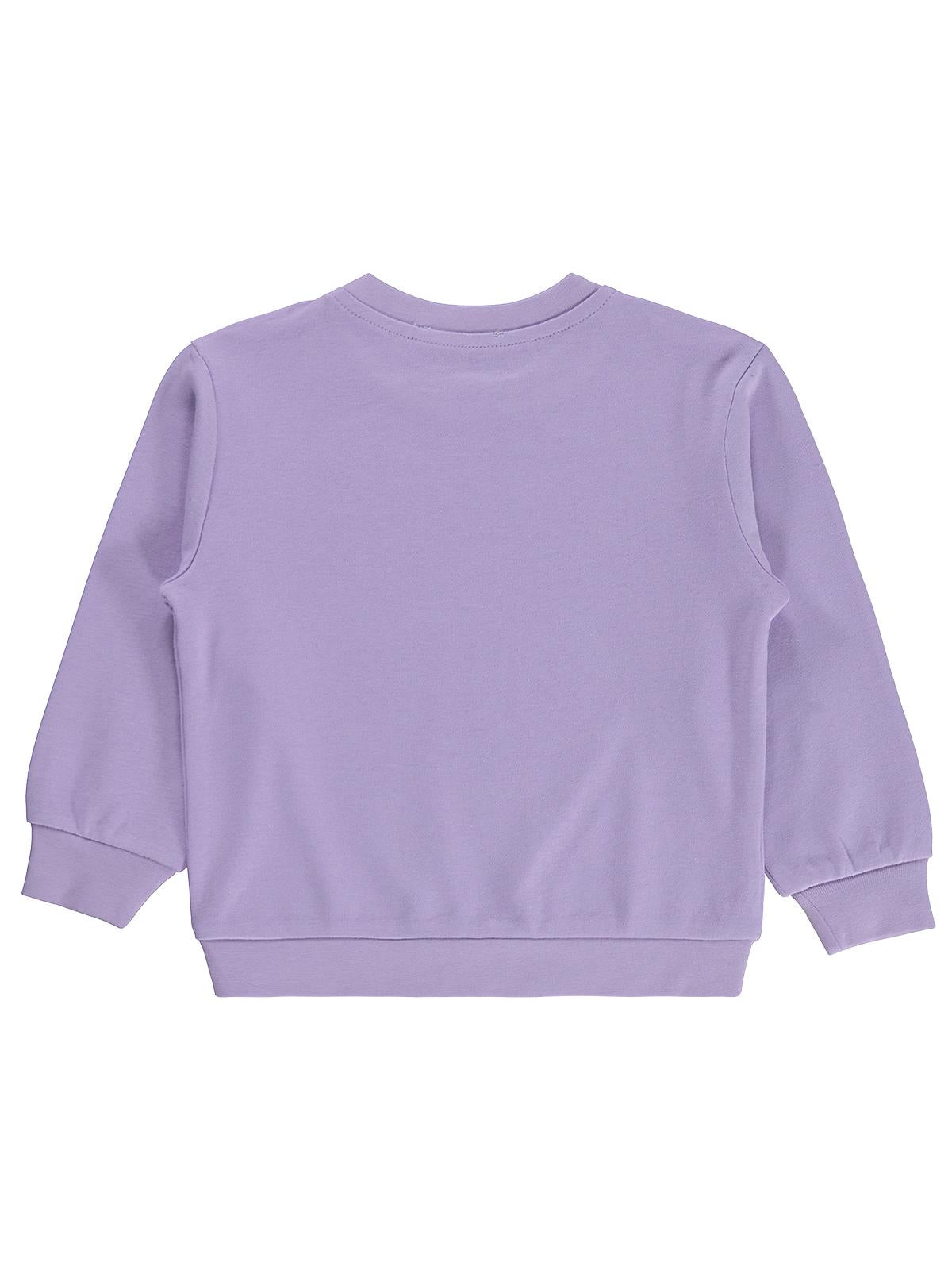 Civil Girls Cozy Mood 2-5 Yaş Sweatshirt - Lila
