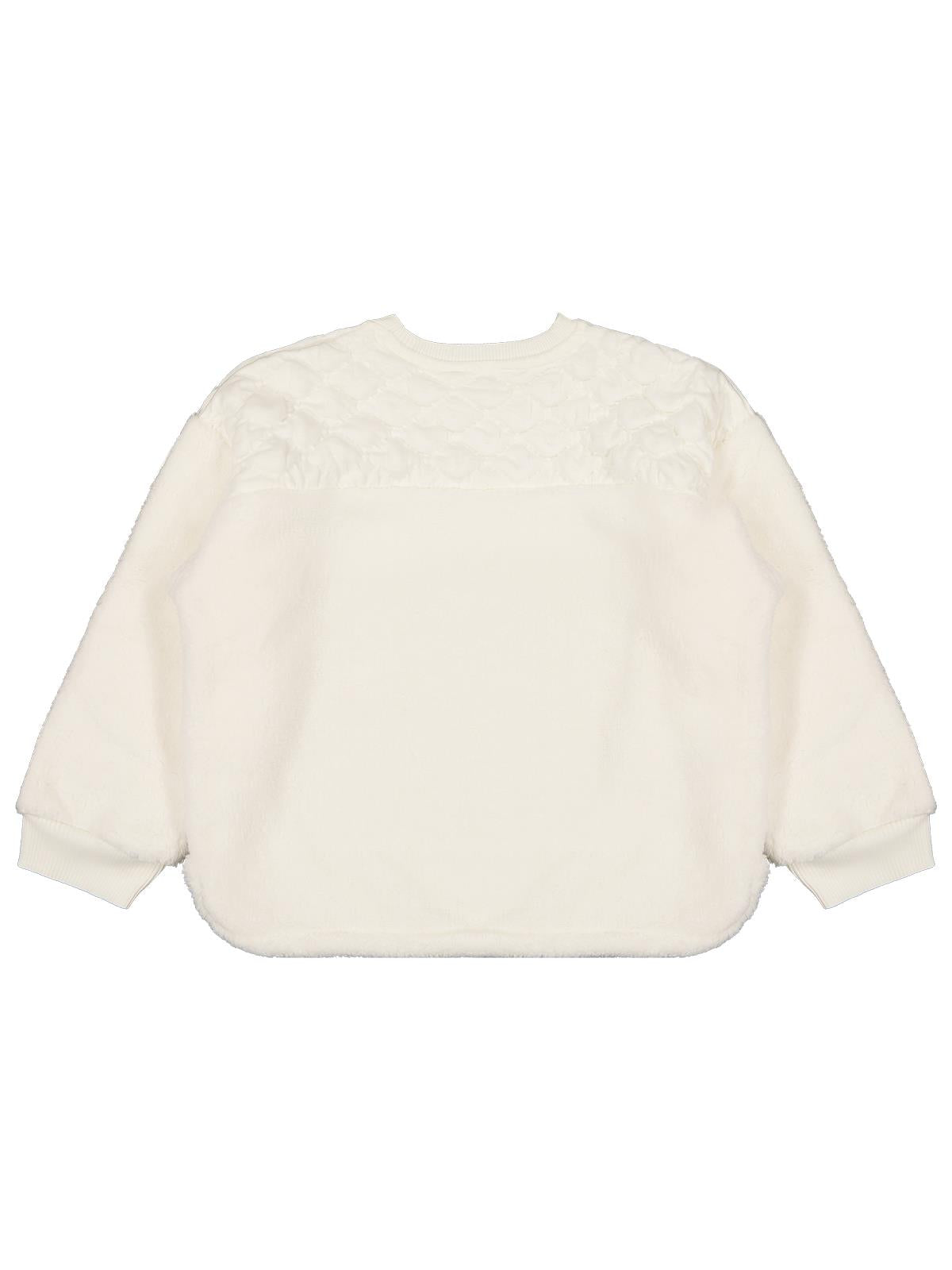 Civil Girls Kapitone 10-13 Yaş Sweatshirt - Ekru