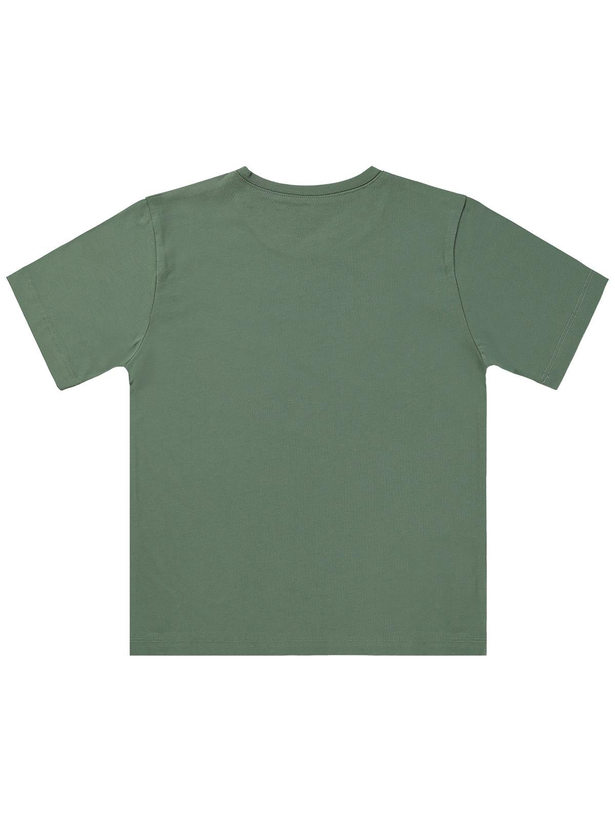 Civil Boys Basic Surf Etiketli 6-9 Yaş Tişört - Haki