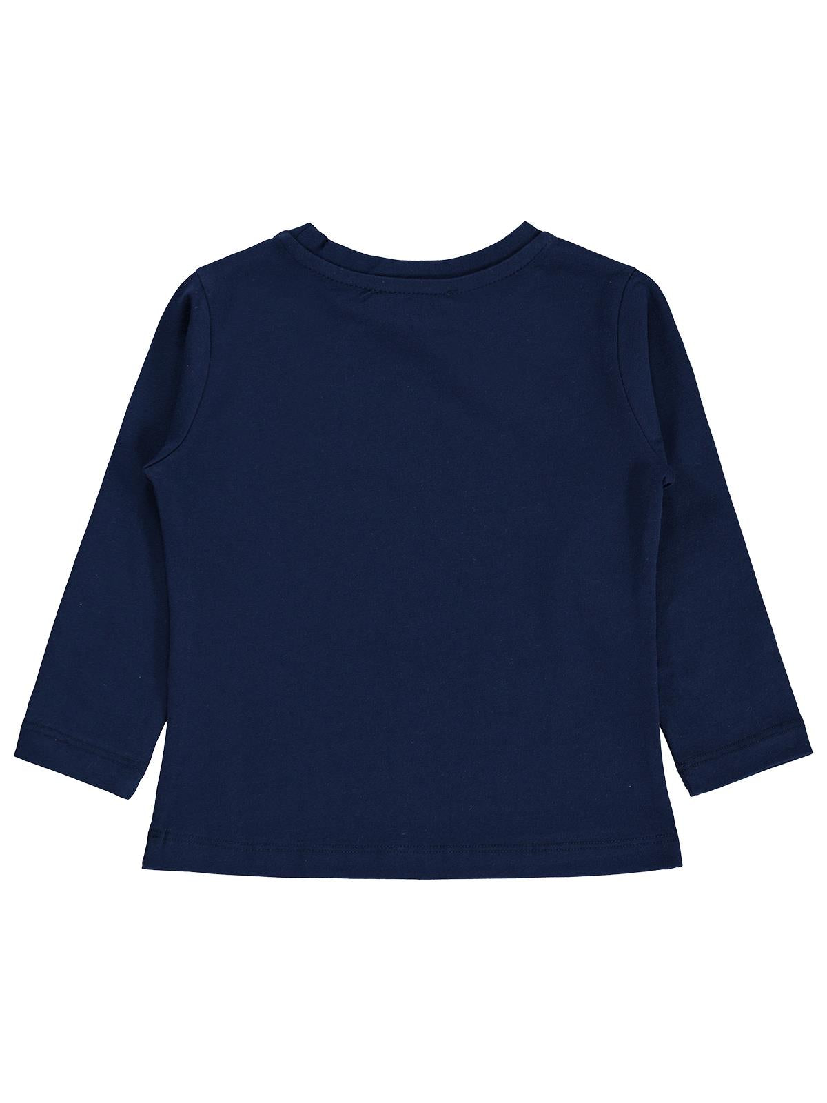 Civil Girls Tavşan Baskılı 2-5 Yaş Sweatshirt - Lacivert