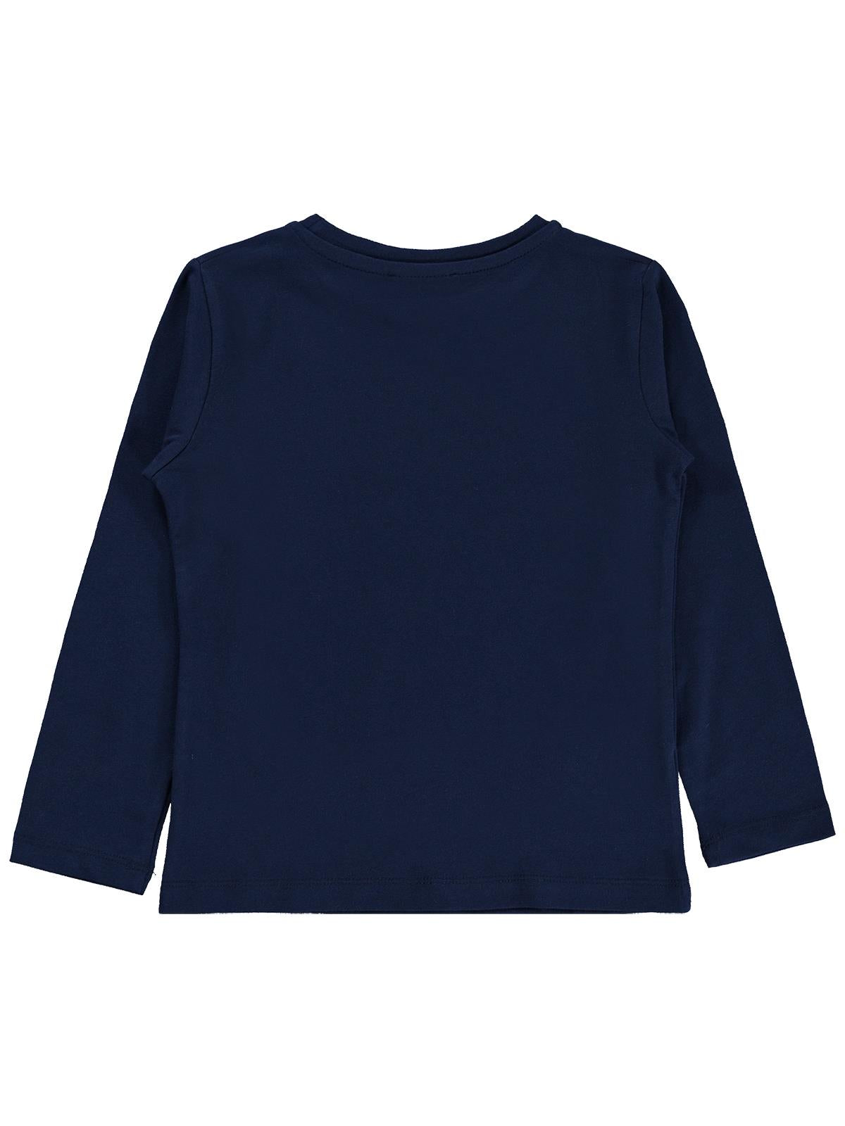 Civil Girls Take It One Day Baskılı 6-9 Yaş Sweatshirt - Lacivert