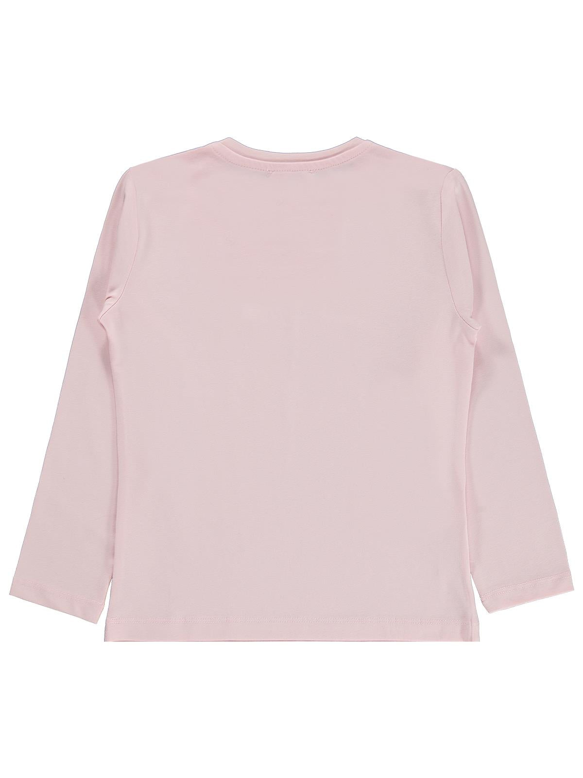 Civil Girls Basic 6-9 Yaş Sweatshirt - Pudra