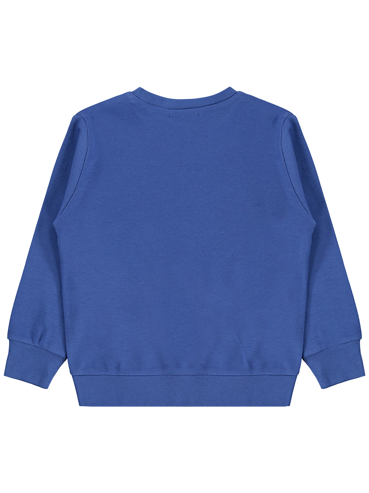 Civil Boys Gülen Yıldız Baskılı 2-5 Yaş Sweatshirt - Mavi