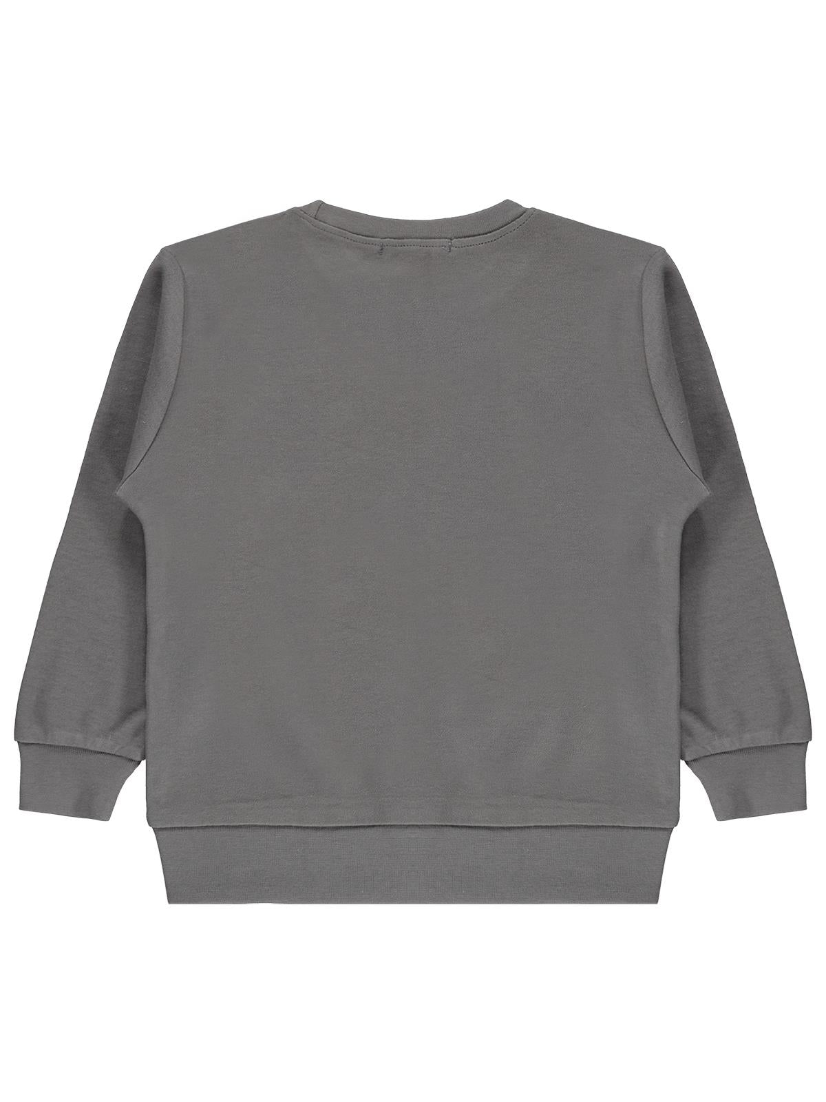 Civil Boys Striker Top Baskılı 2-5 Yaş Sweatshirt - Gri