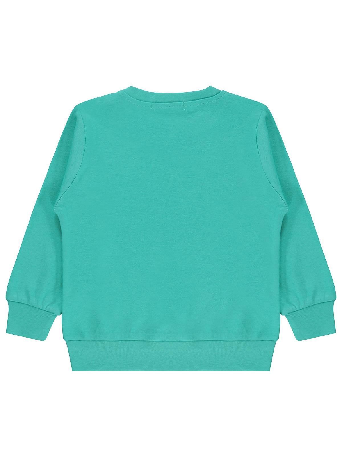 Civil Boys Oyun Konsolu Baskılı 2-5 Yaş Sweatshirt - Yeşil