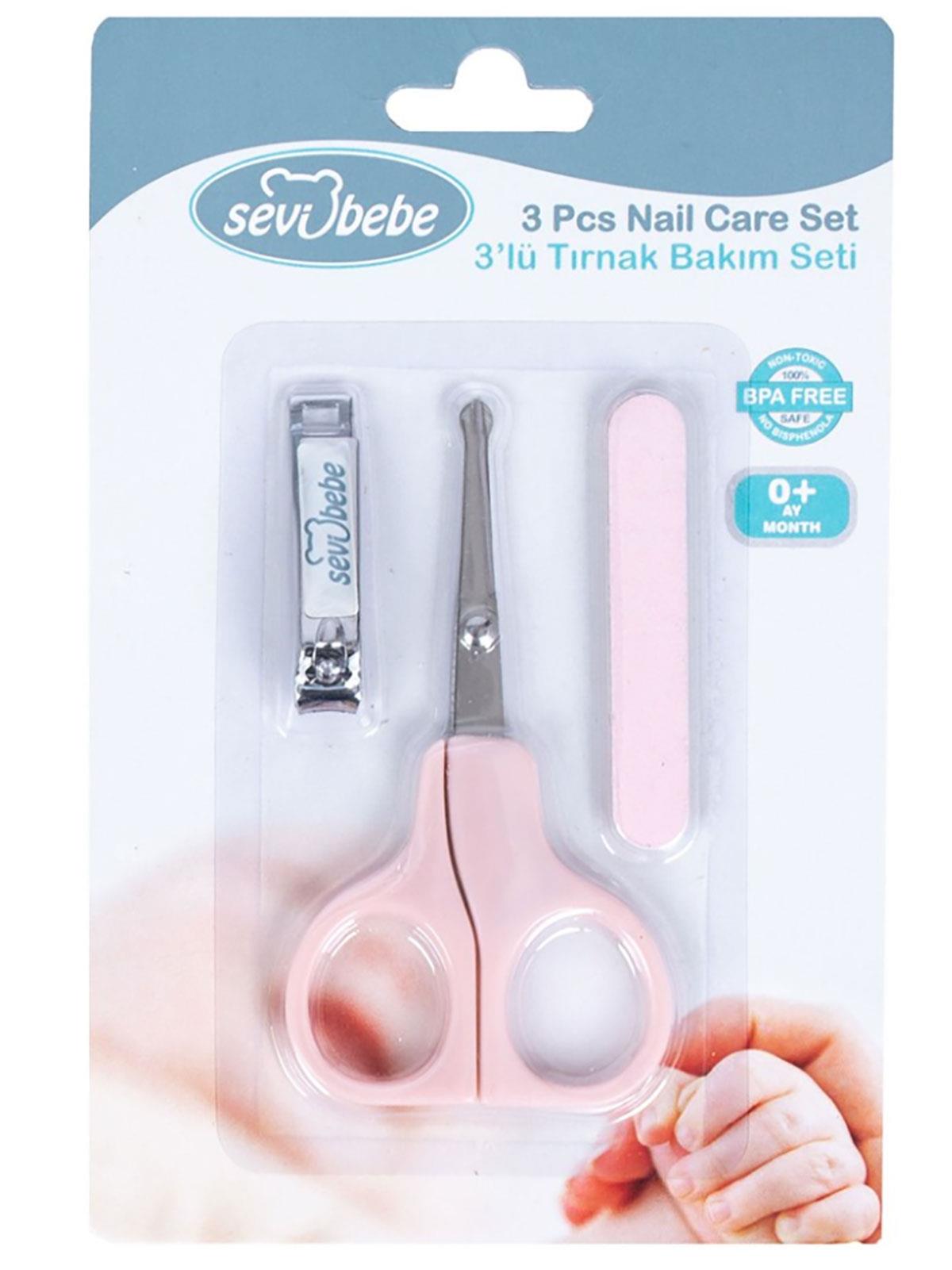 Sevi Bebe Kavramalı Tırnak Makası - Mavi