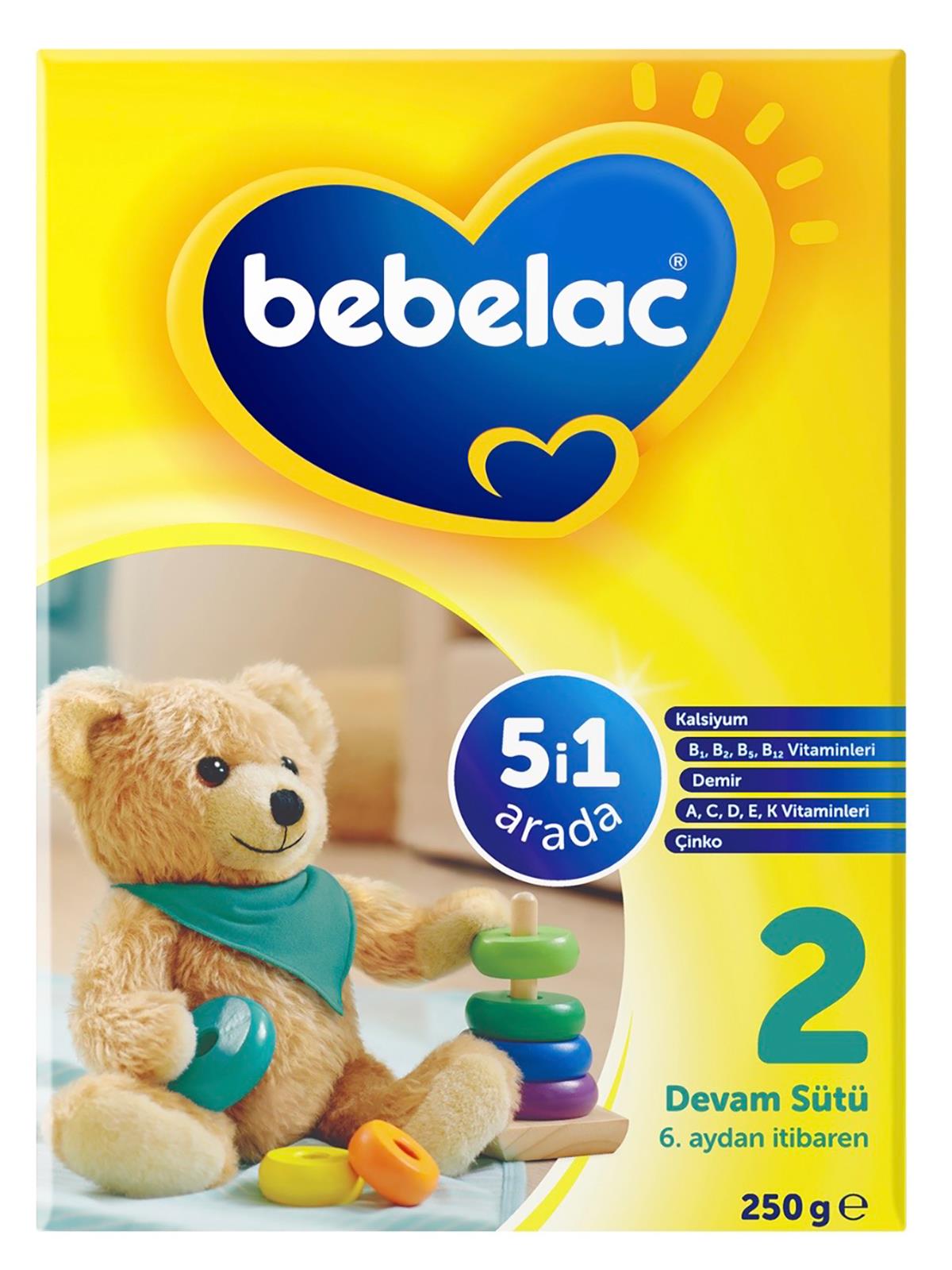 Bebelac 2 Vitamin Demir 250G