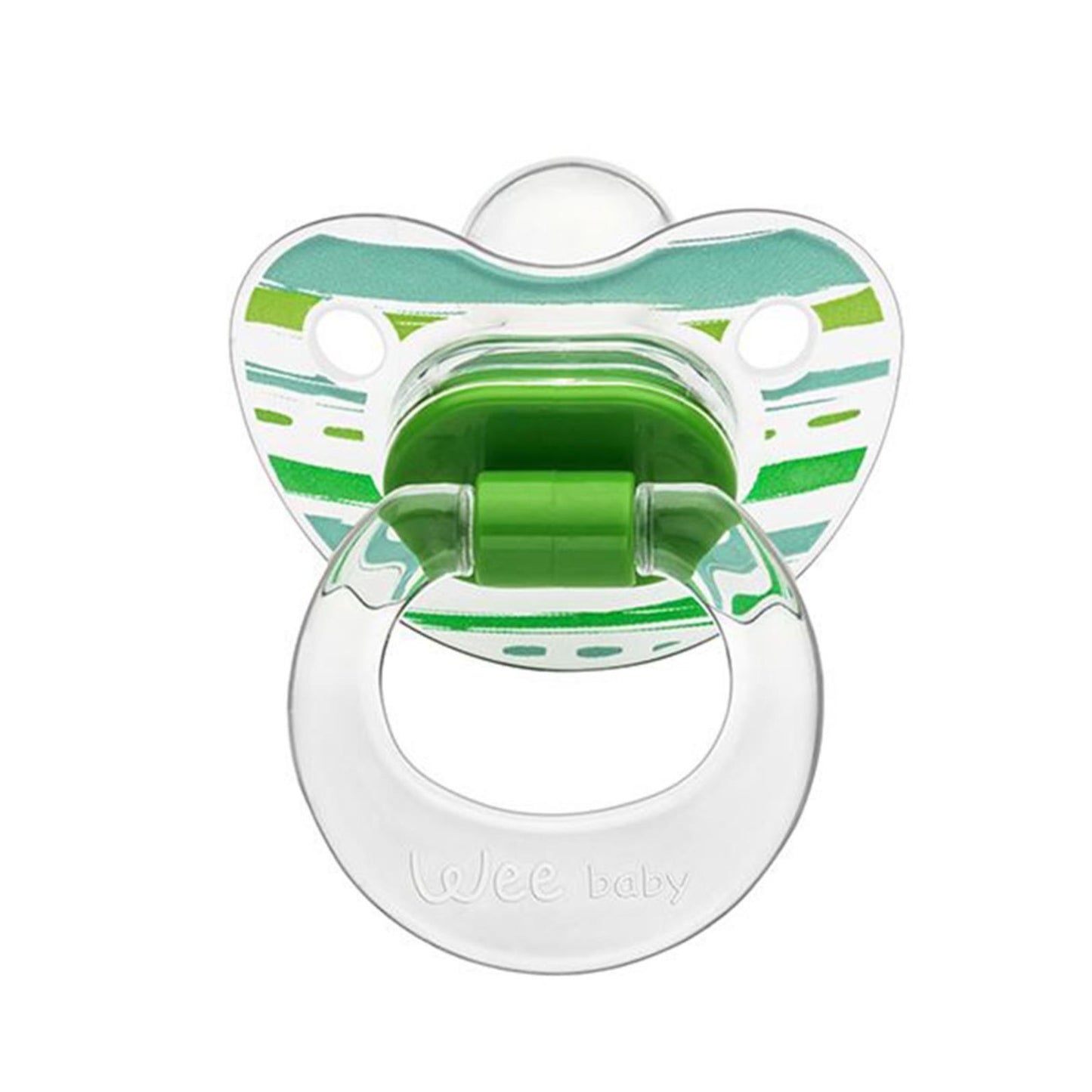 Wee Baby Sılıkon Desenlı 6 18 Ay Emzık - Pembe
