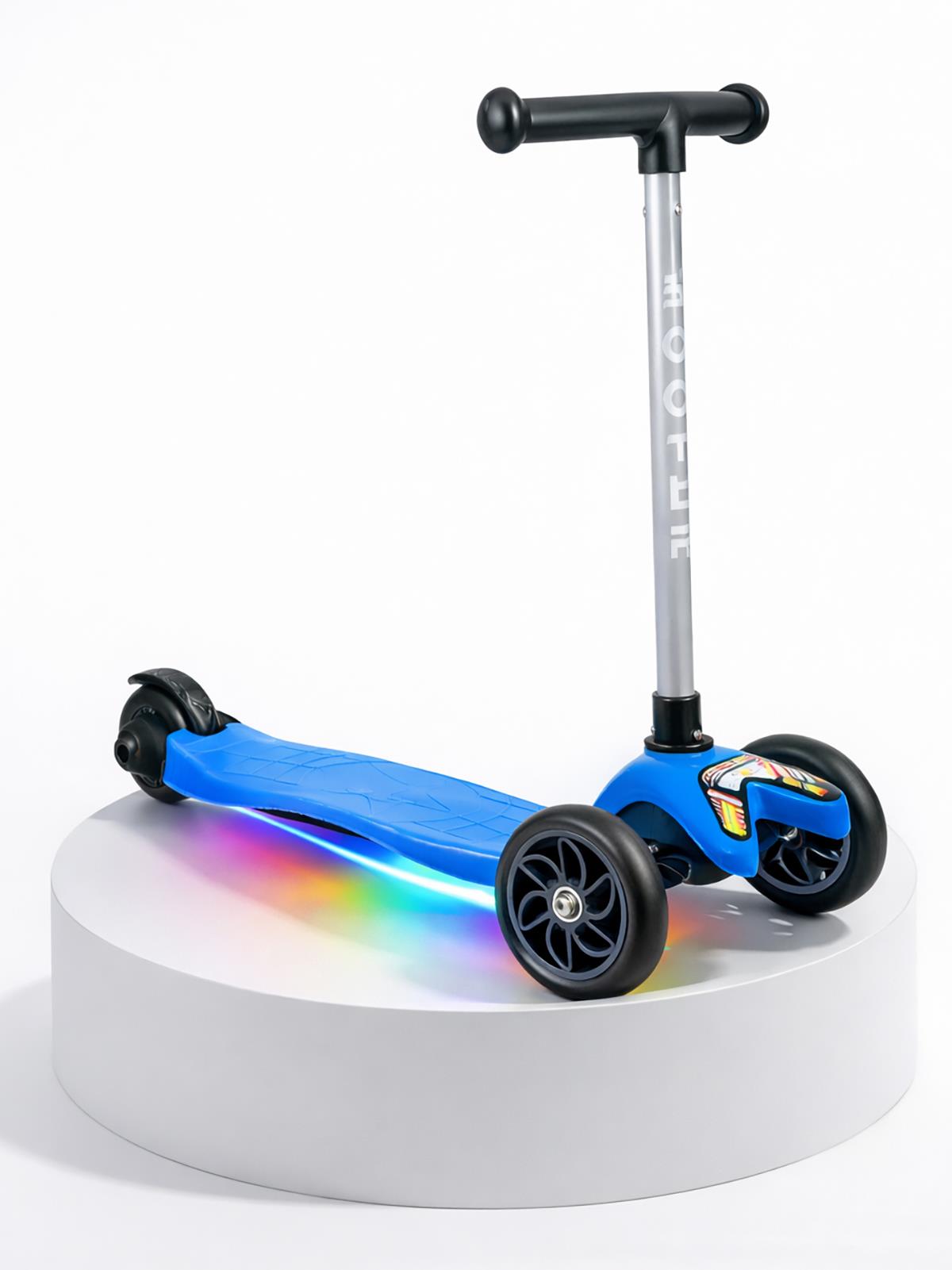 Tois ColorWase Led Işıklı 4 Kademe Ayarlanabilir 3 Tekerlekli Scooter - Mavi