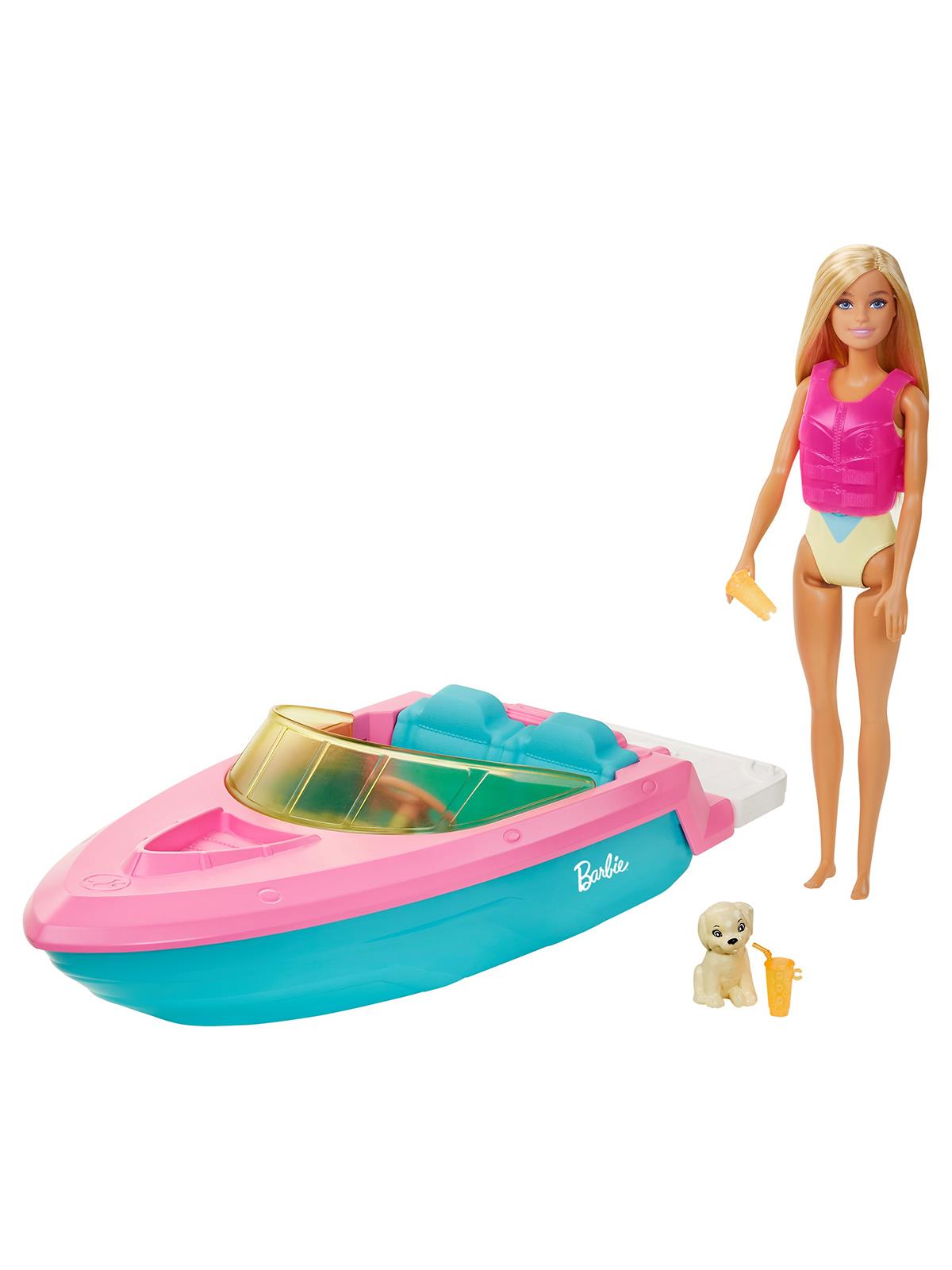 Barbie Bebek Ve Teknesi Oyun Seti