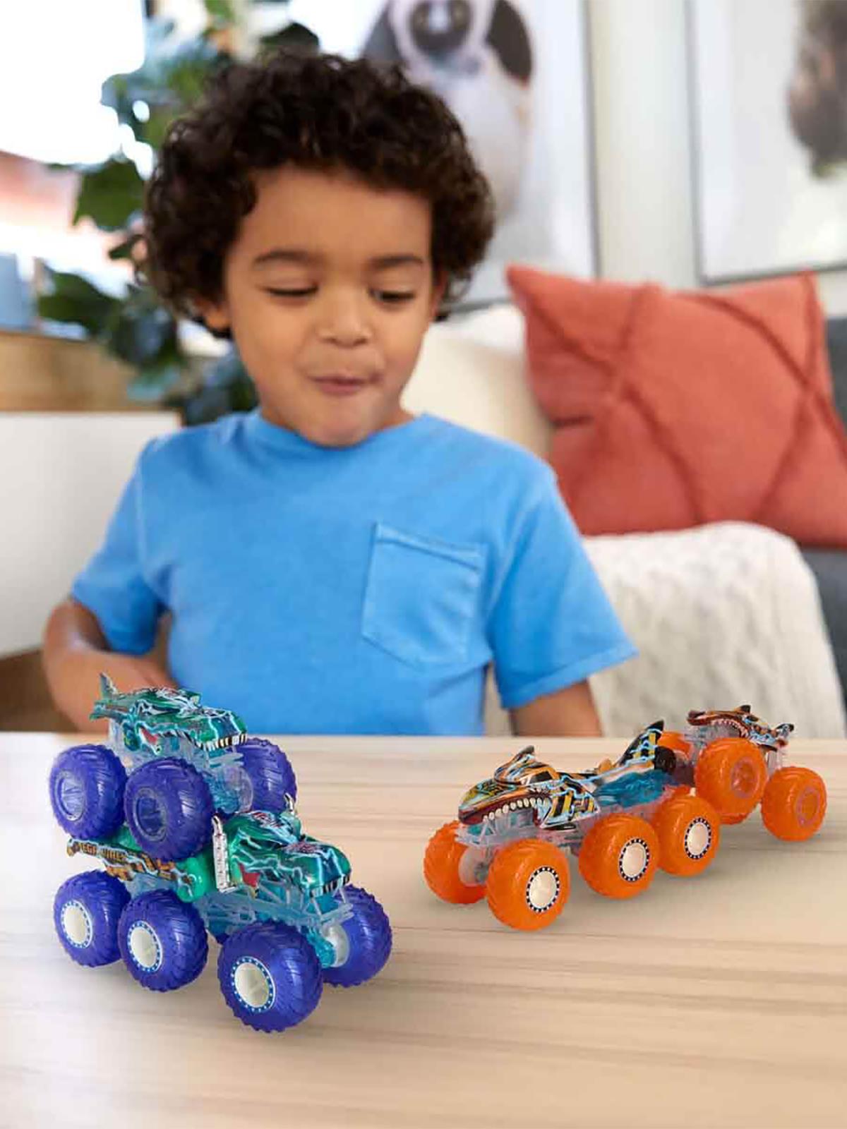 Hot Wheels Monster Trucks Power Smashers Çoklu Paket