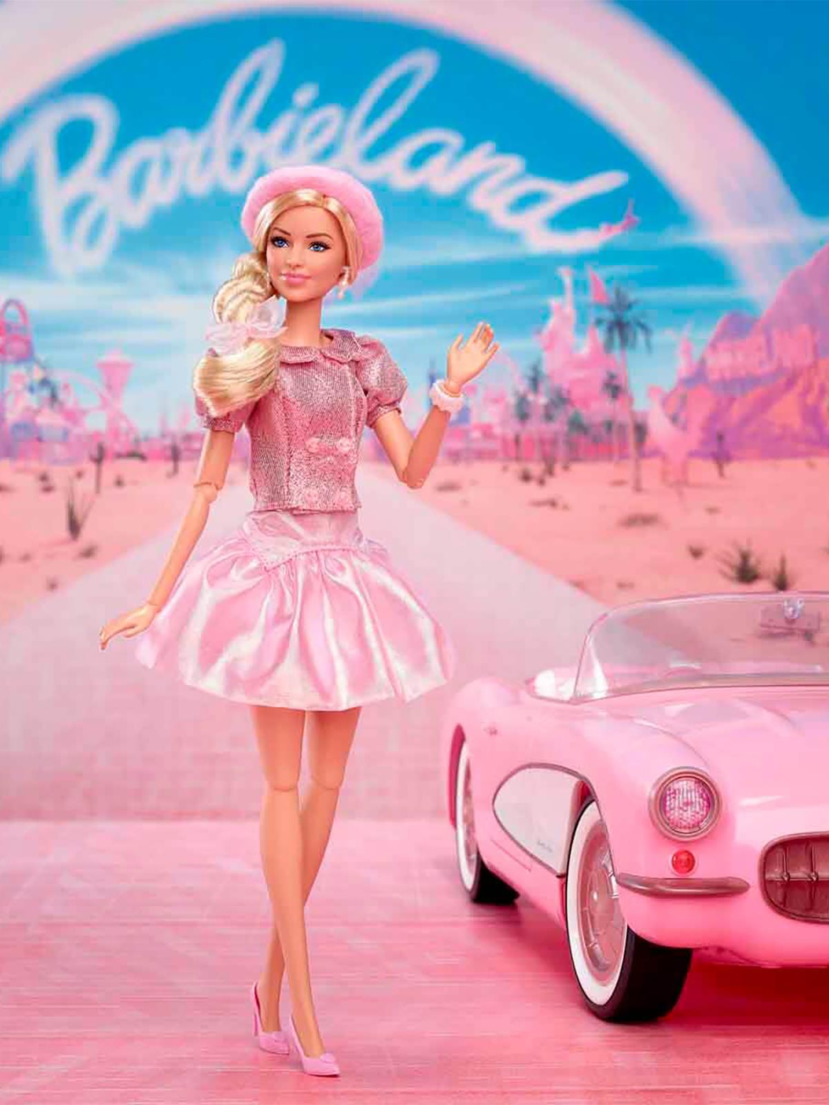 Barbie Film Serisi: Pembe Bereli Barbie Bebek