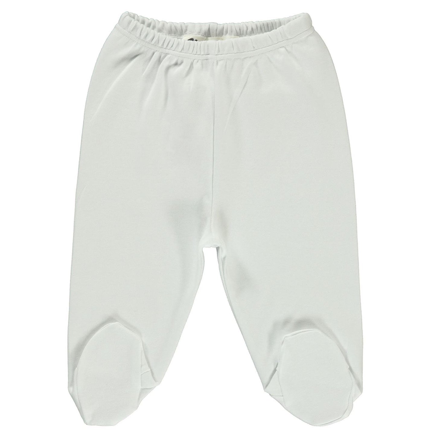 Civil Baby Kız Bebek Beli Lastikli 0-9 Ay Unisex Patikli Tek Alt - Ekru