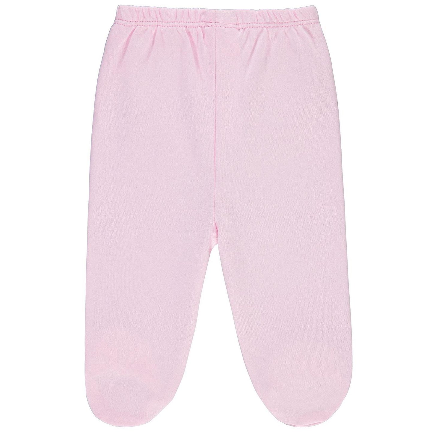Civil Baby Kız Bebek Beli Lastikli 0-9 Ay Unisex Patikli Tek Alt - Pembe