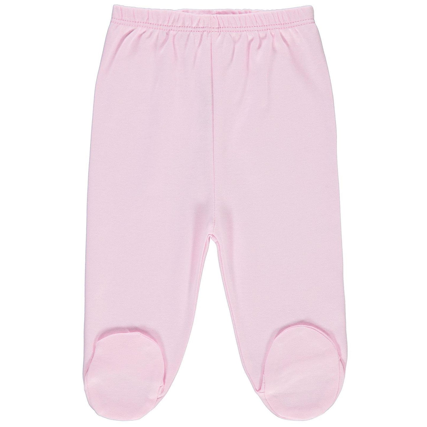 Civil Baby Kız Bebek Beli Lastikli 0-9 Ay Unisex Patikli Tek Alt - Pembe