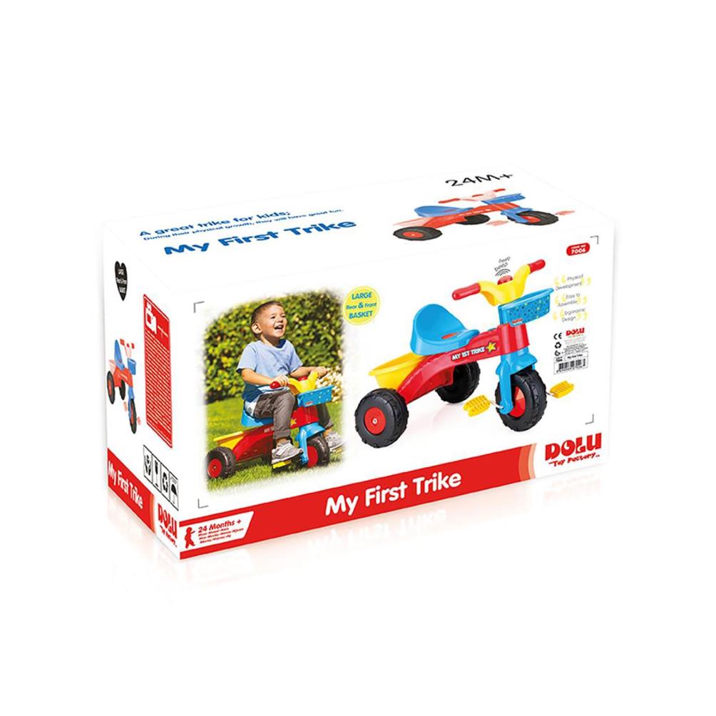Dolu Oyuncak  Ilk Bısıkletım Tutamaklı Box