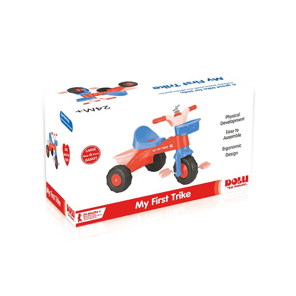 Dolu Oyuncak  Ilk Bısıkletım Tutamaklı Box