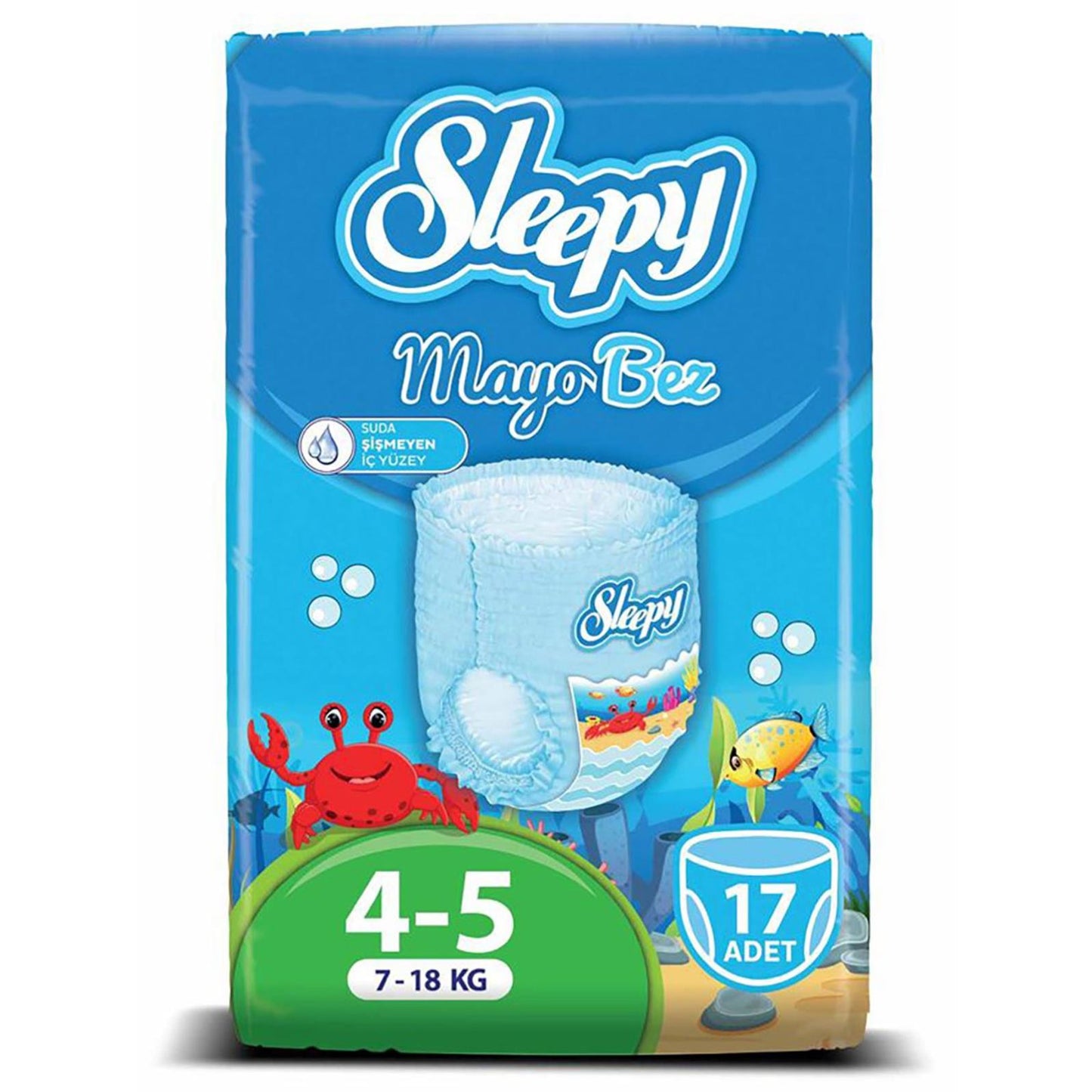 Sleepy Mayo Külot Bez Junior 4-5 Beden 7-18 Kg 17 Adet
