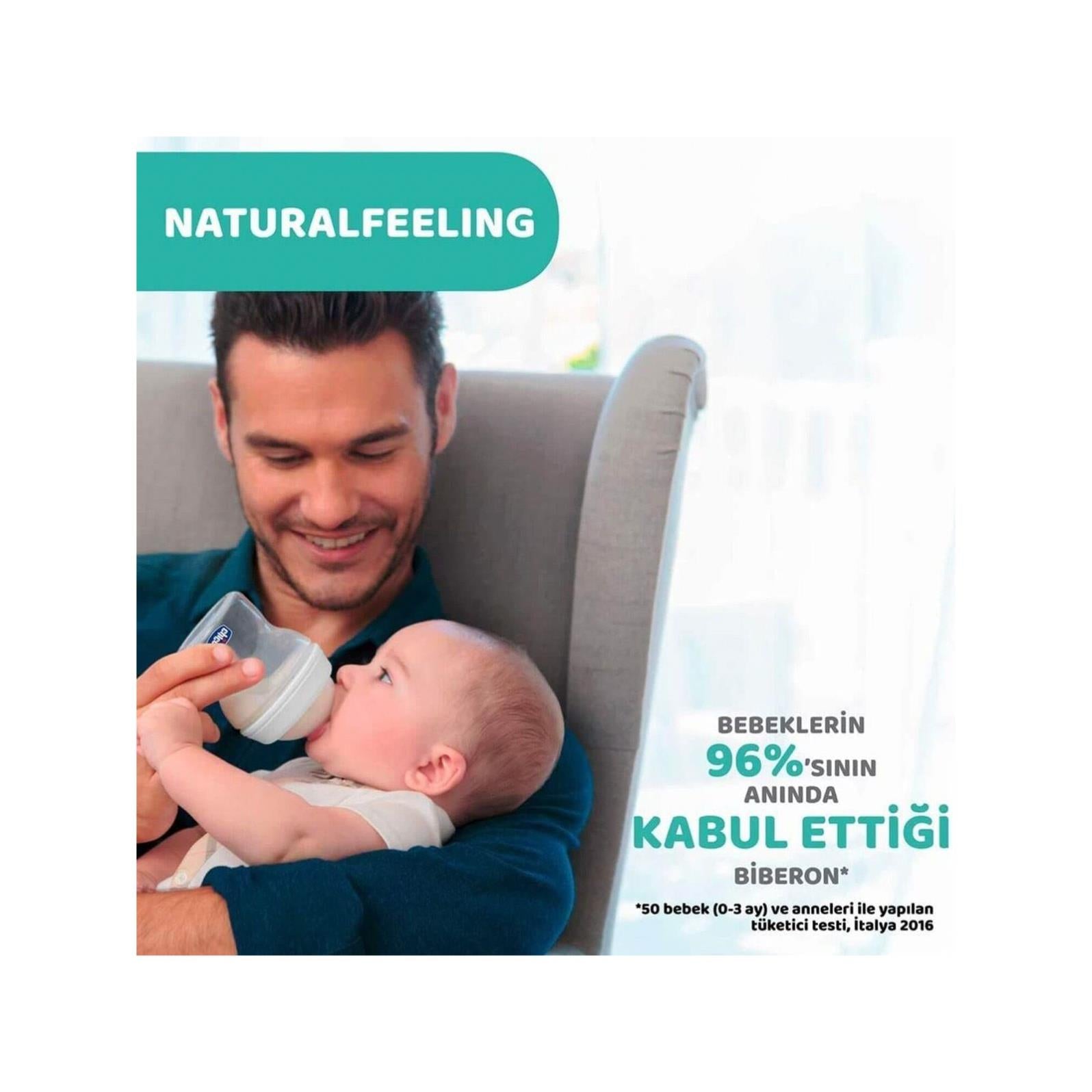 Chicco Naturalfeelıng Biberon 2 Ay+ 250 ml