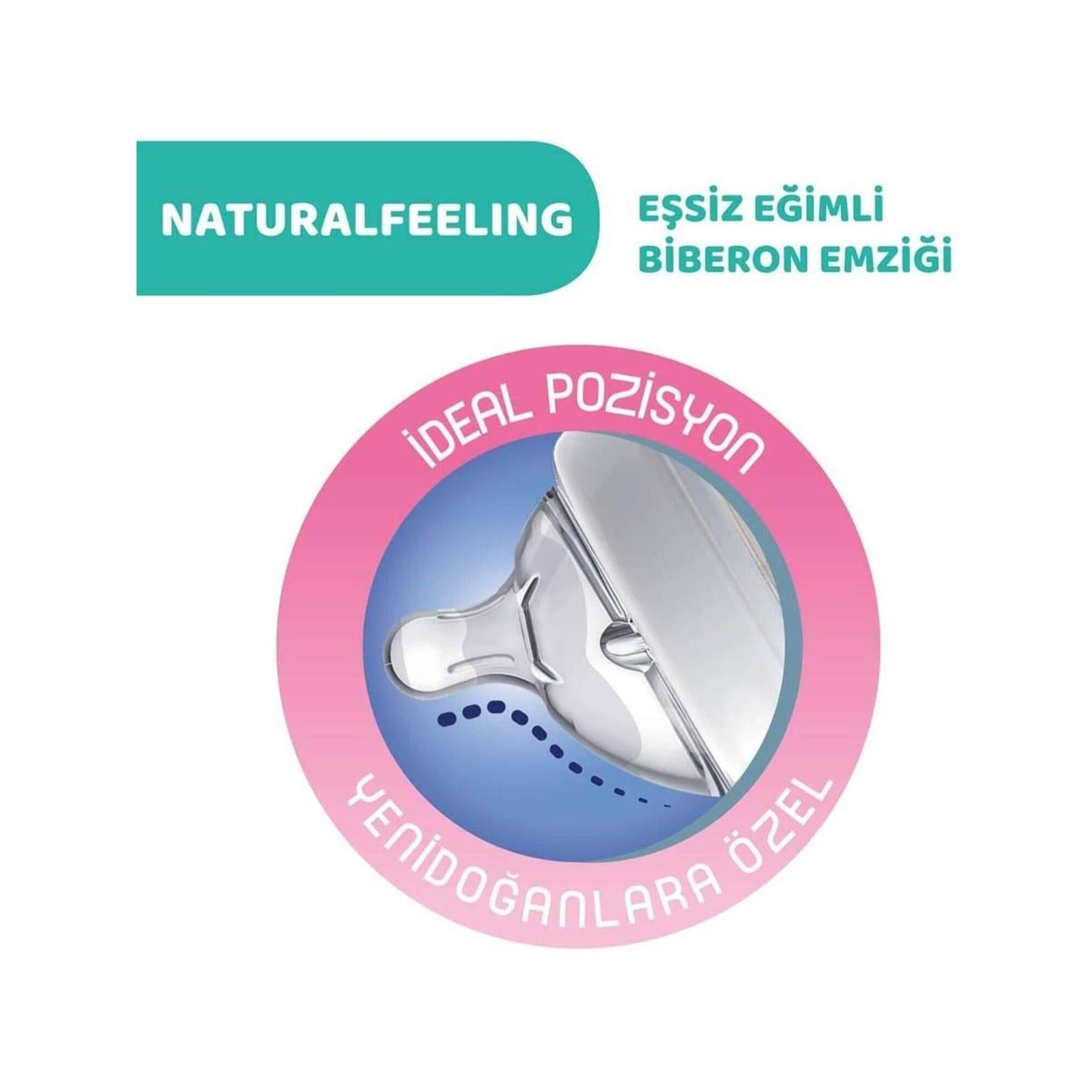 Chicco Naturalfeelıng Biberon 2 Ay+ 250 ml