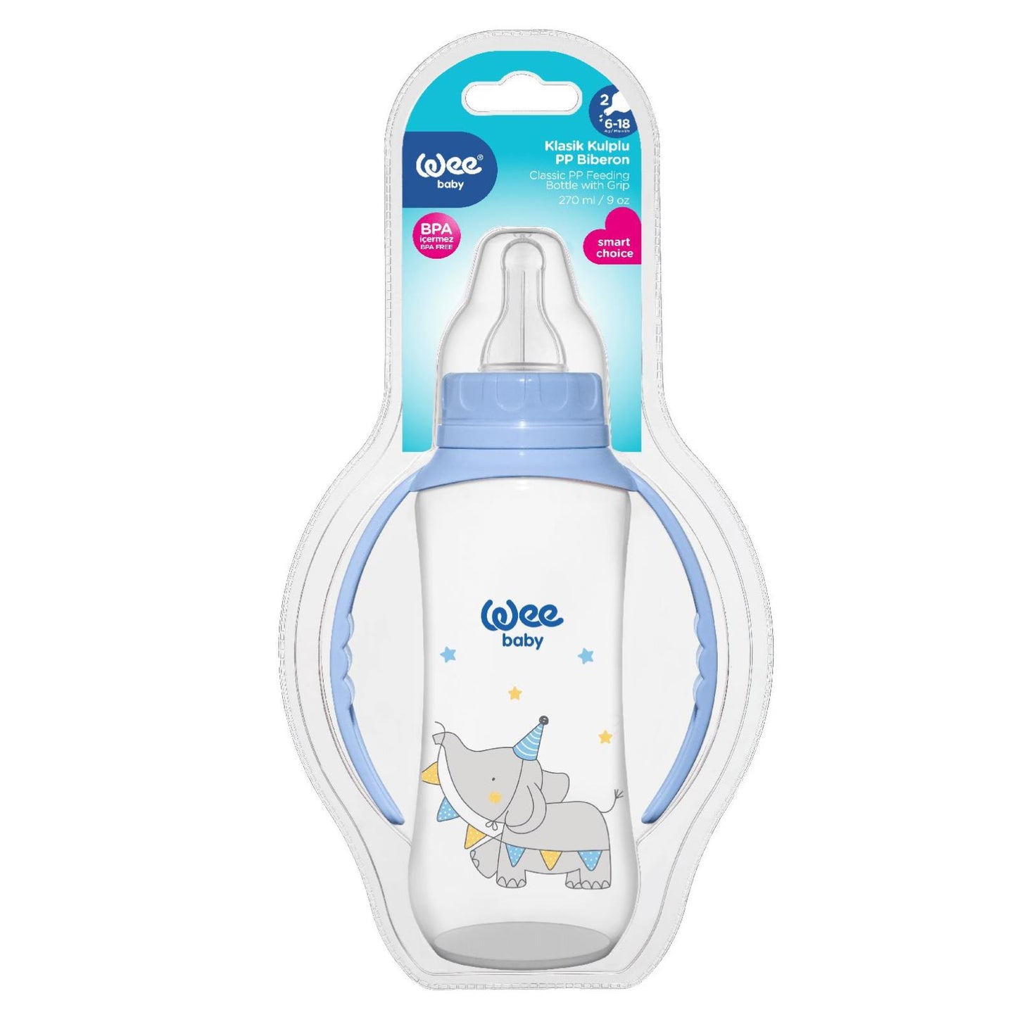 Wee Baby Pp Kulplu 270 Ml Bıberon - Standart