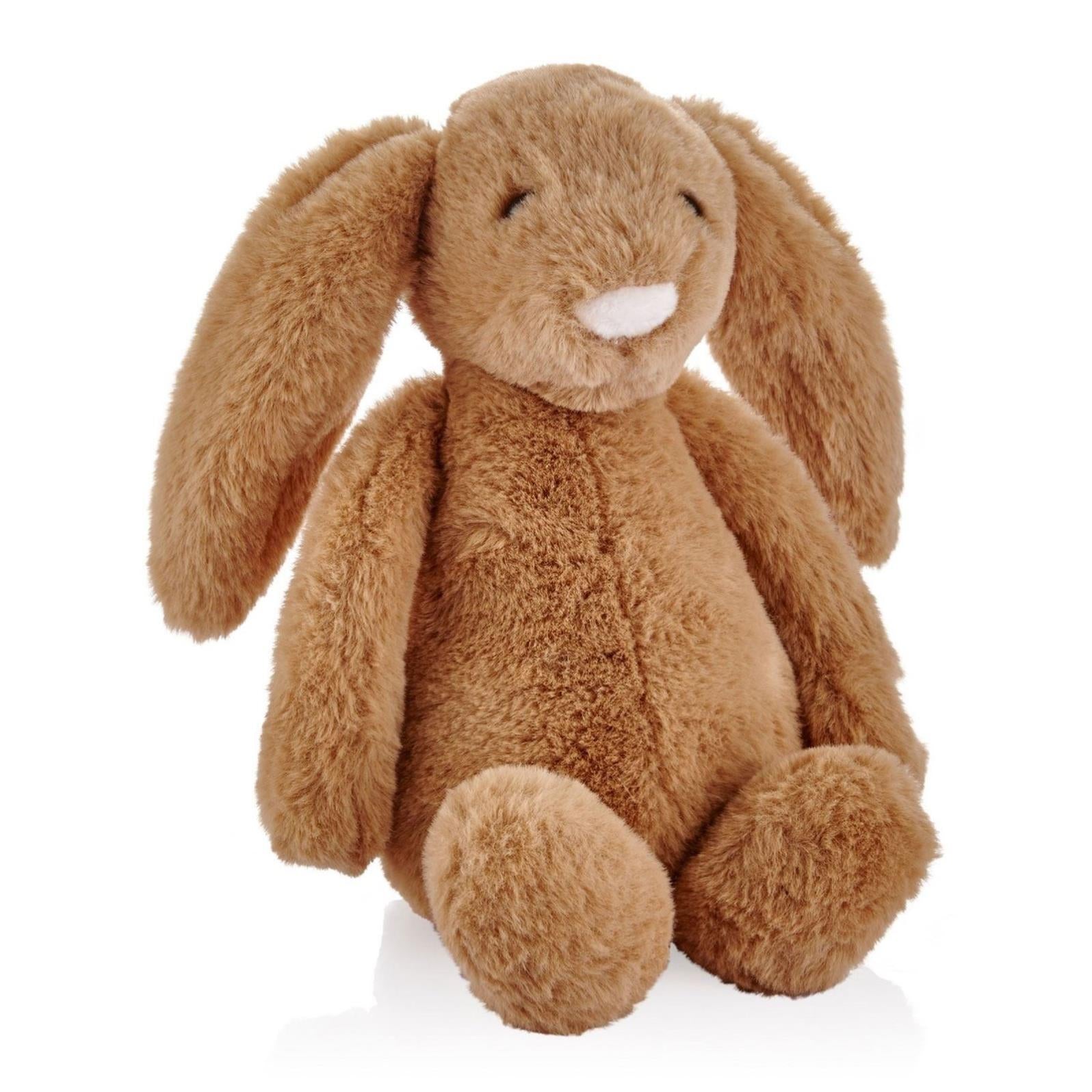 Babyjem Uyku Arkadaşım Oturabilen Tavşan 30 Cm - Kahverengi