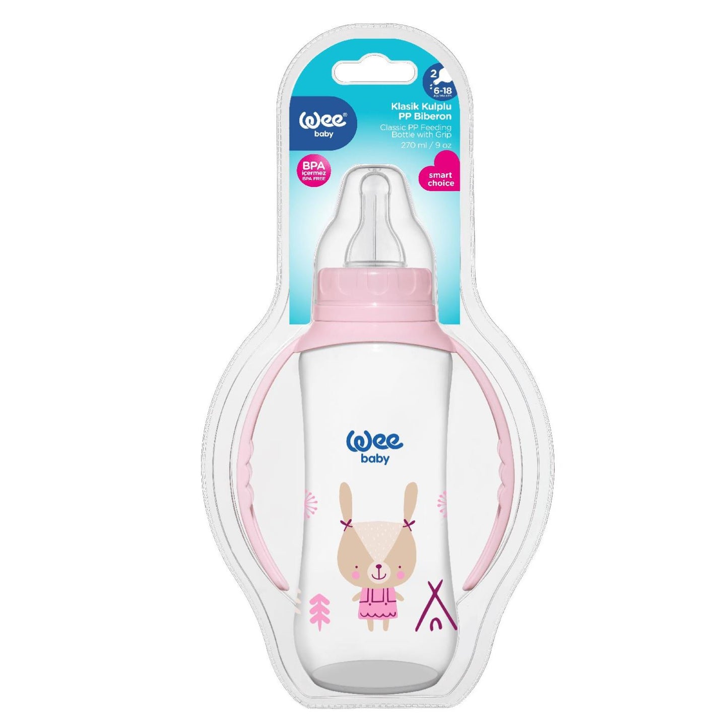 Wee Baby Pp Kulplu 270 Ml Bıberon - Standart