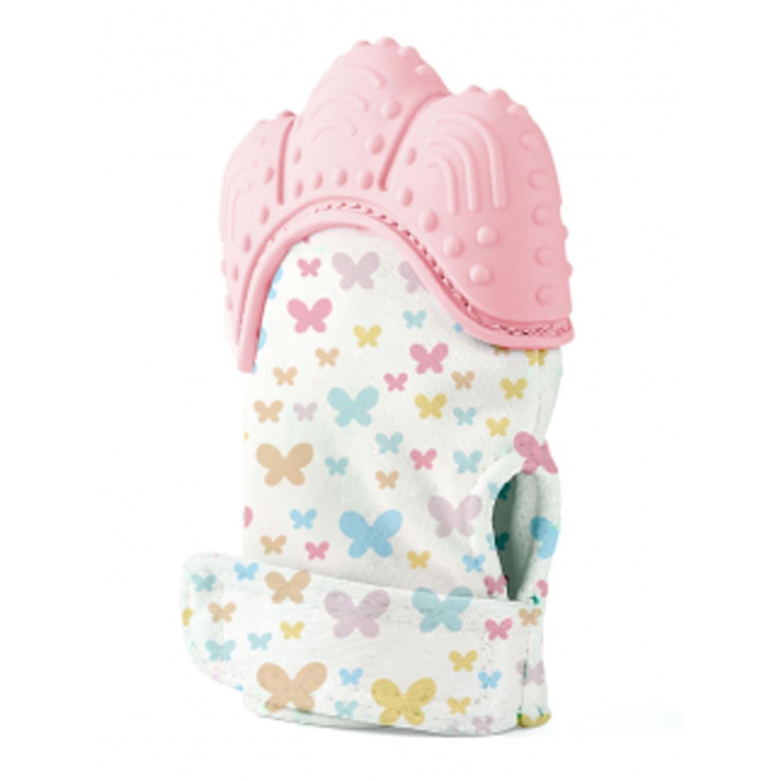BabyJem Diş Kaşıyıcı Eldiven - Pembe
